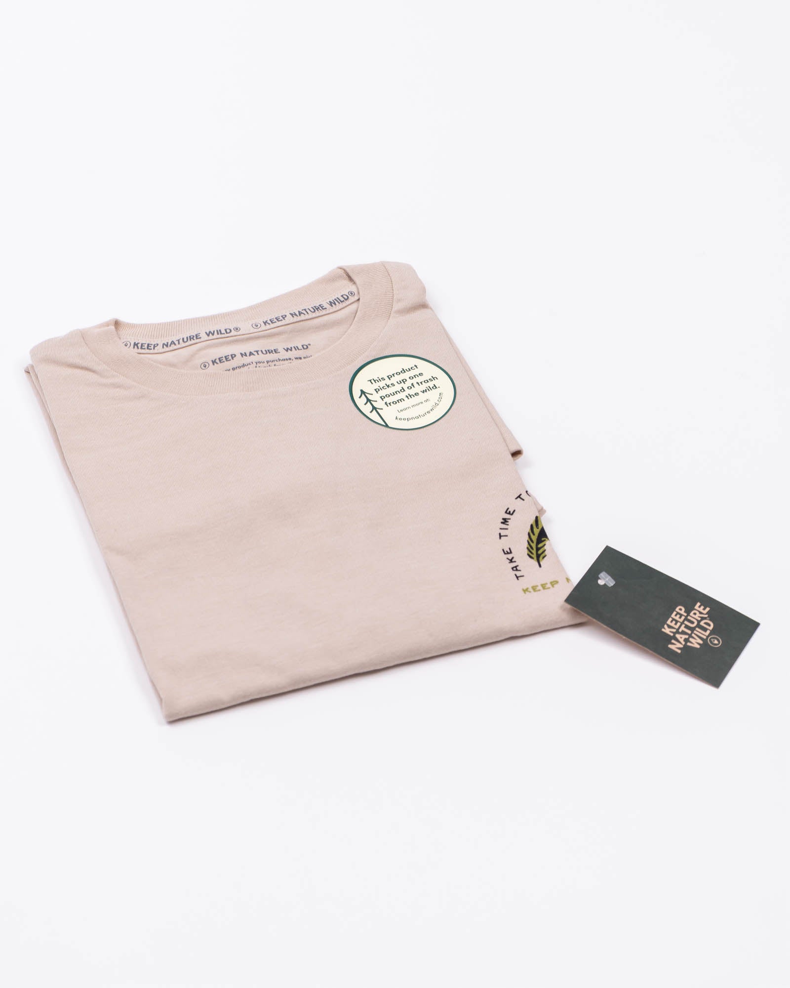 Nature Study Conifers Unisex Tee | Heather Tan