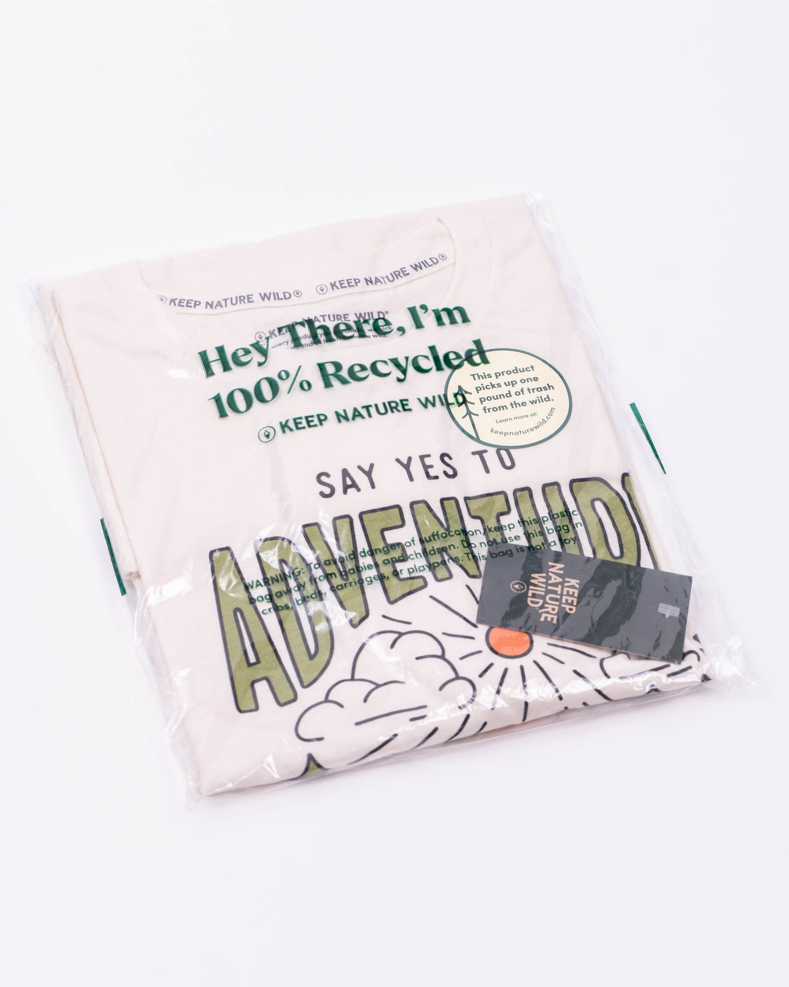Say Yes to Adventure Unisex Tee | Natural