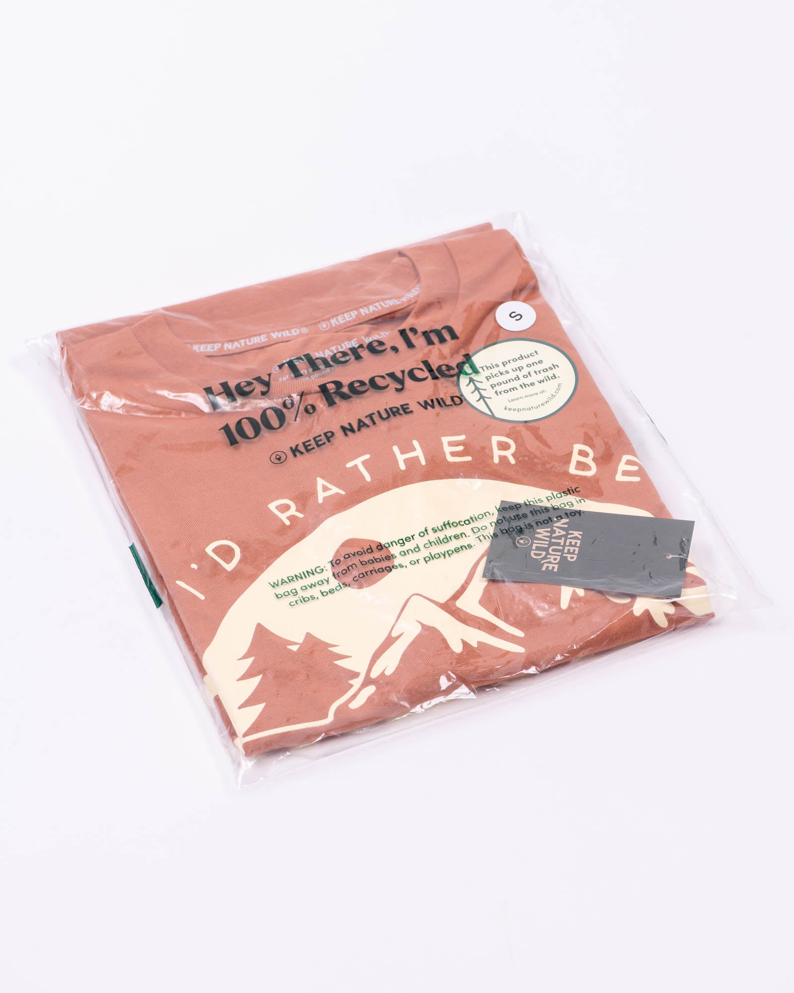 Be Outside Unisex Tee | Redwood