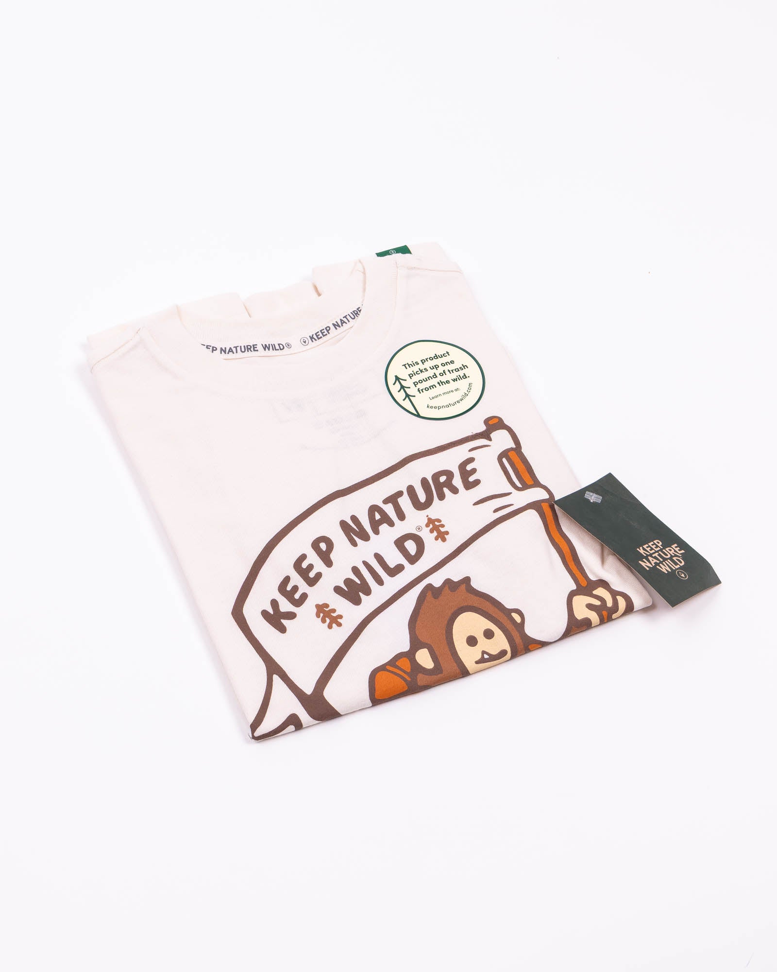 Happy Camper Squatch Youth Tee | Natural
