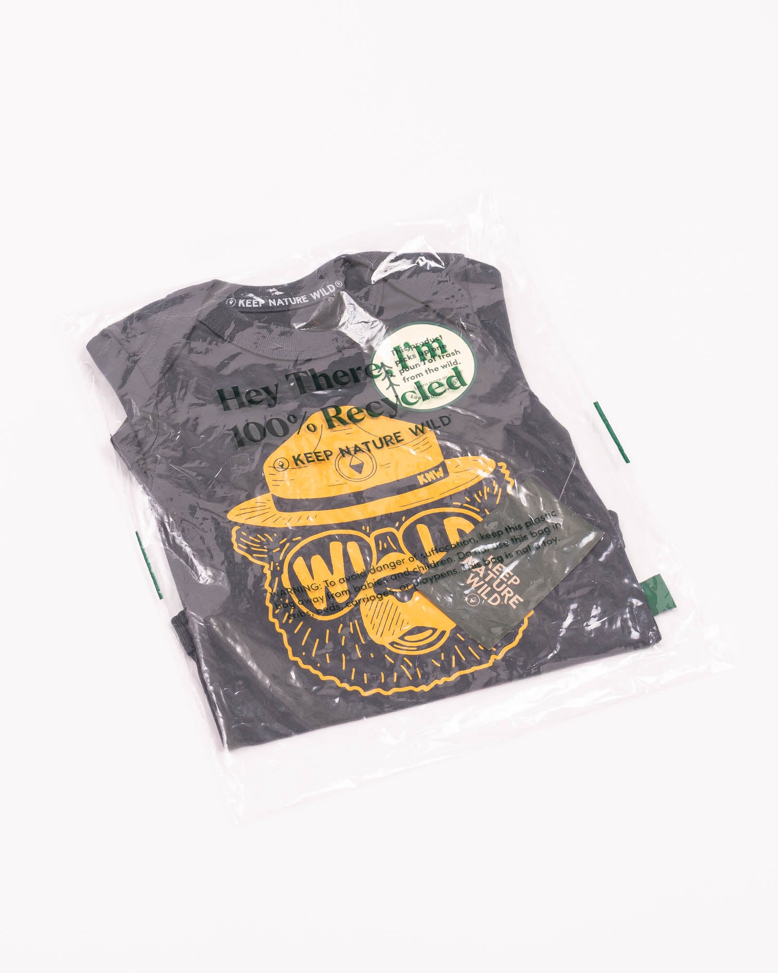 Wildbear Baby Bodysuit | Coal