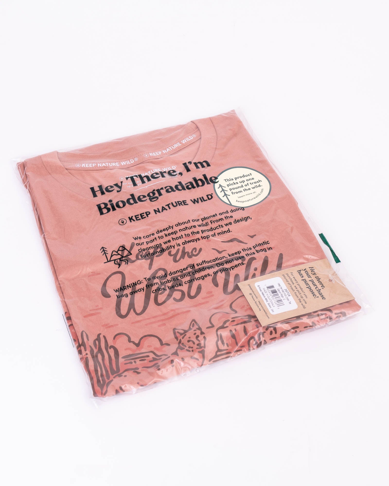 Keep The West Wild Unisex Tee | Canyon Rose
