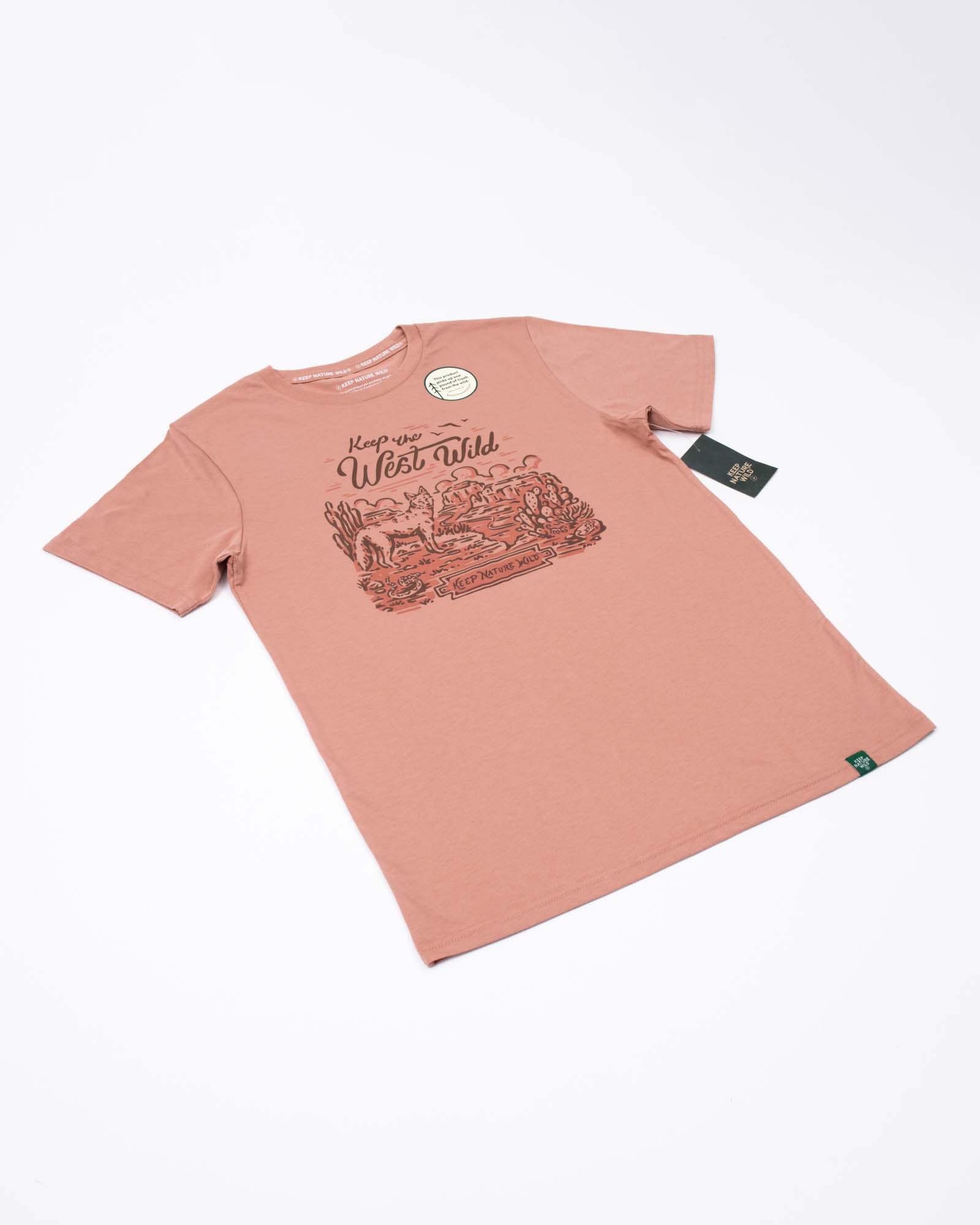 Keep The West Wild Unisex Tee | Canyon Rose