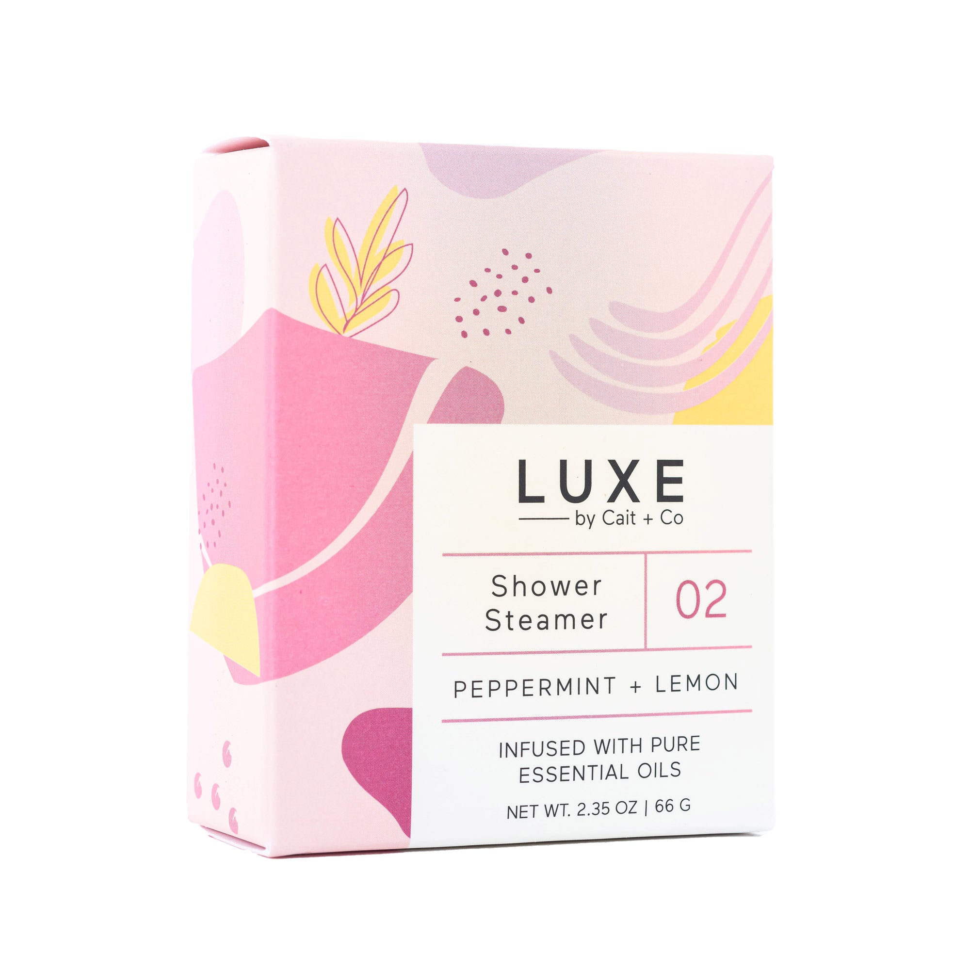 Luxe Aromatherapy Shower Steamer Display with fill