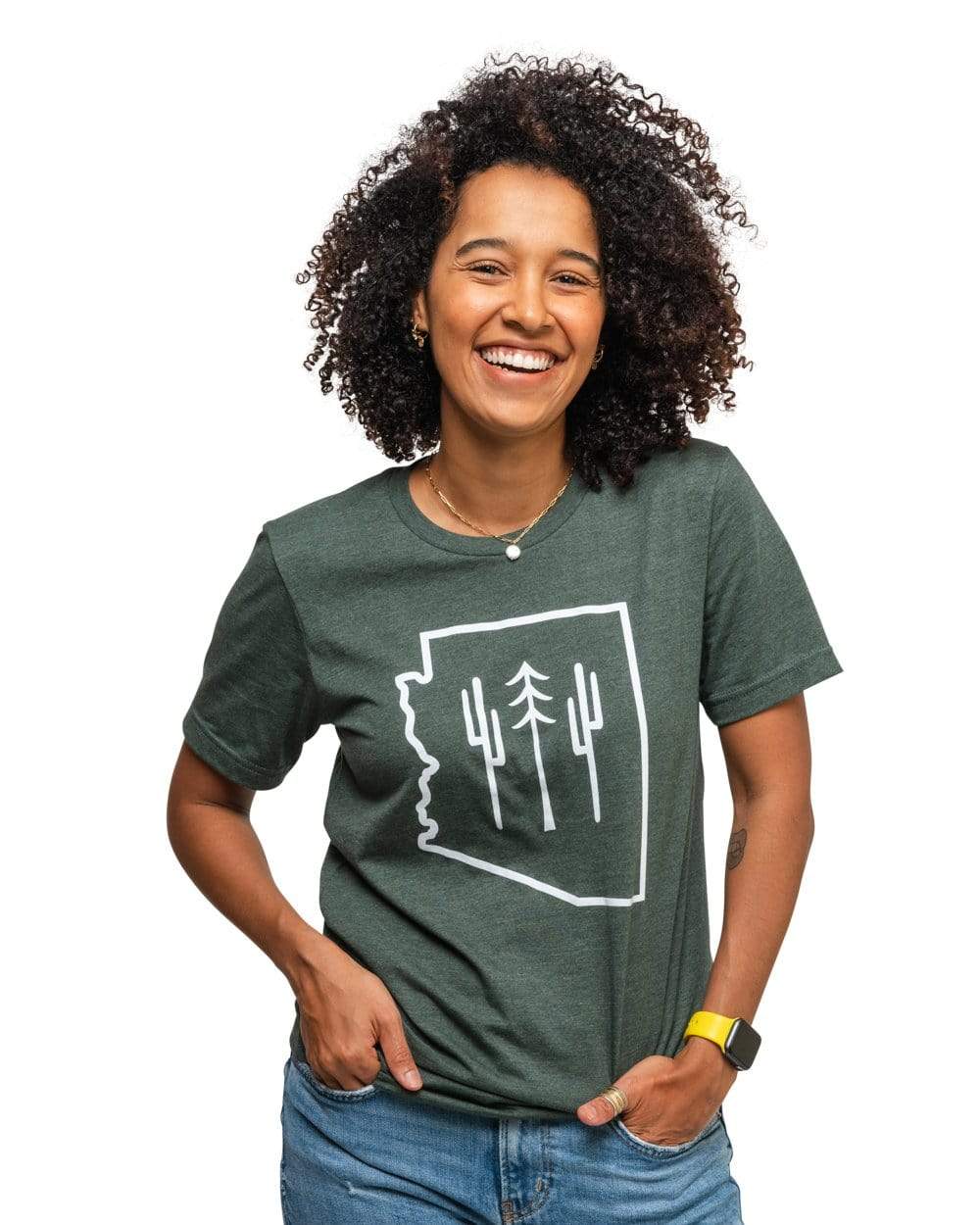 Arizona Wilderness Unisex Tee | Heather Forest - Keep Nature Wild