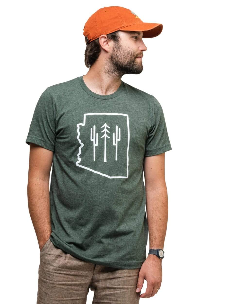 Arizona Wilderness Unisex Tee | Heather Forest - Keep Nature Wild