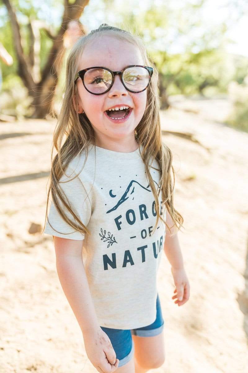 Force of Nature Toddler Tee | Natural - Keep Nature Wild