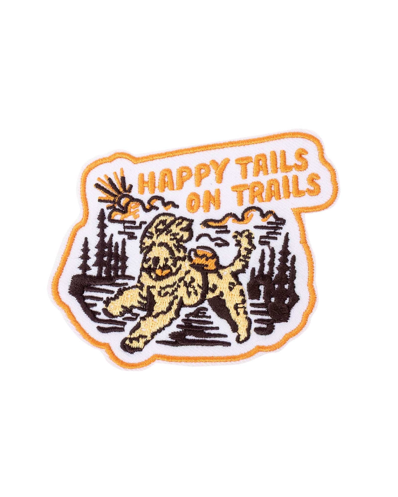 Keep Nature Wild Patch Happy Tails on Trails Forest | Patch