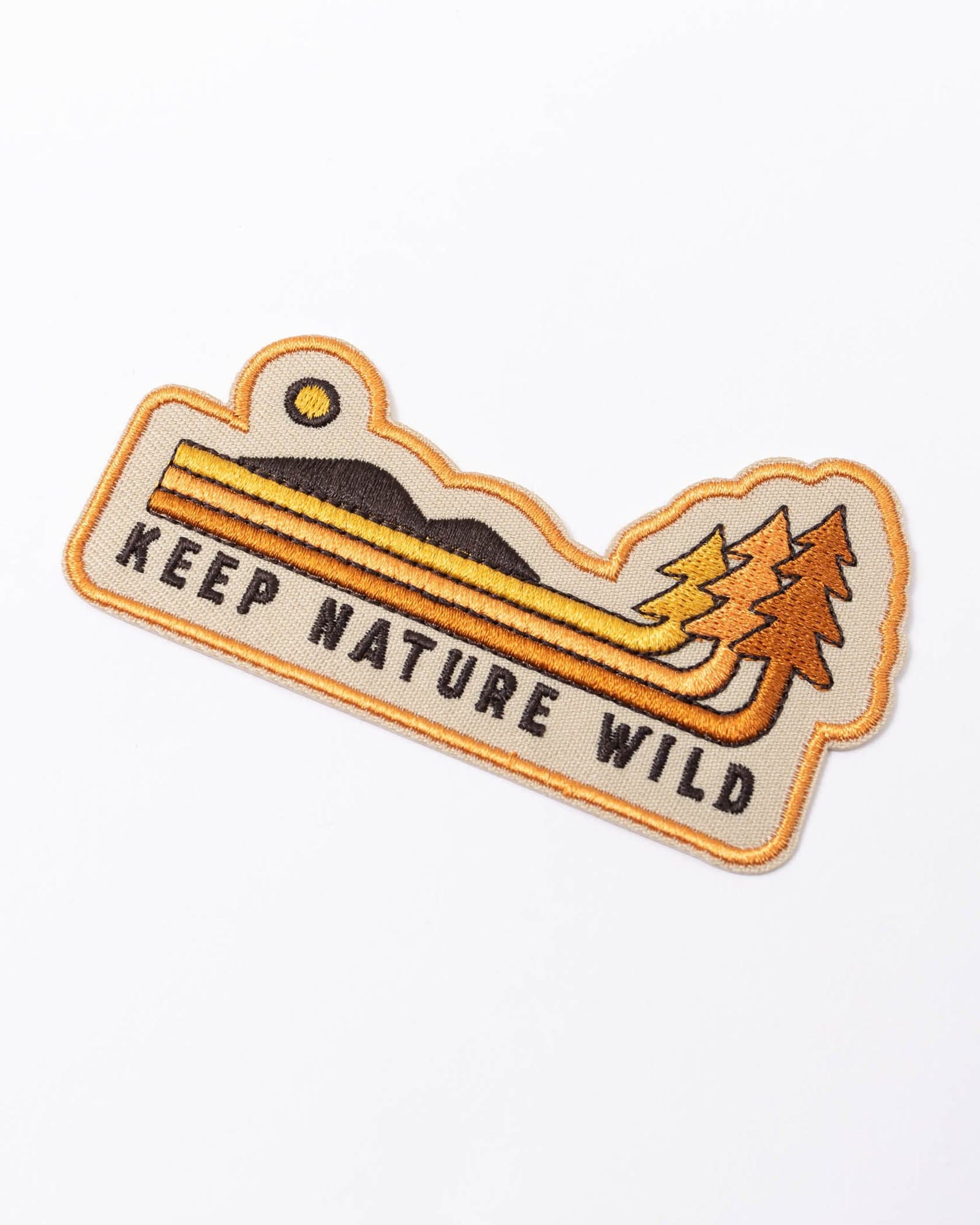 Keep Nature Wild Patch Retro Pines | Patch
