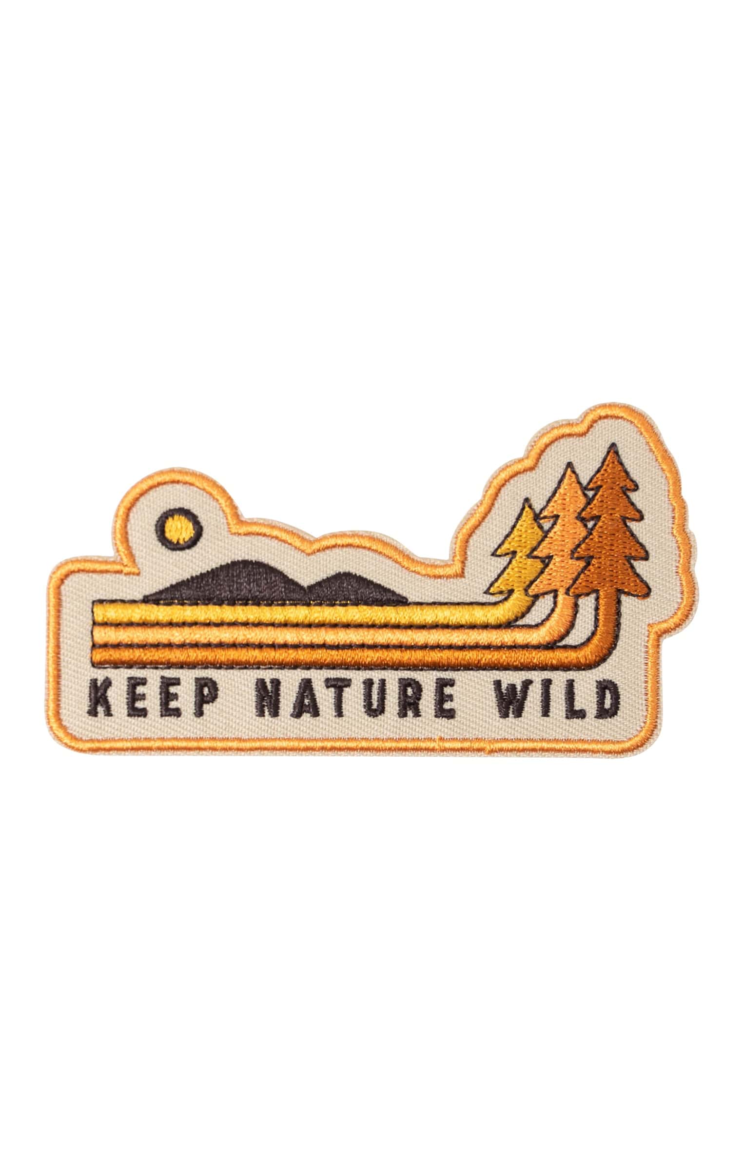 Keep Nature Wild Patch Retro Pines | Patch