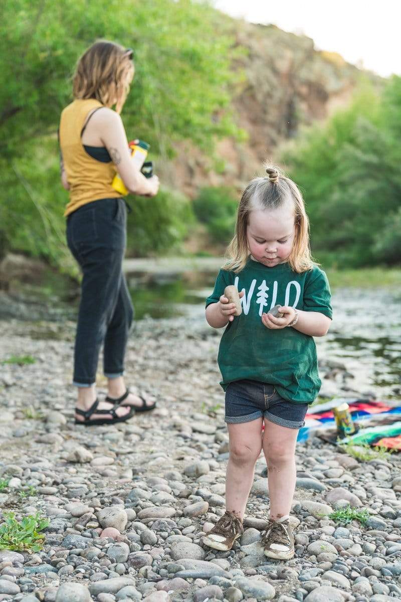 Wild Pine Toddler Tee | Heather Forest - Keep Nature Wild