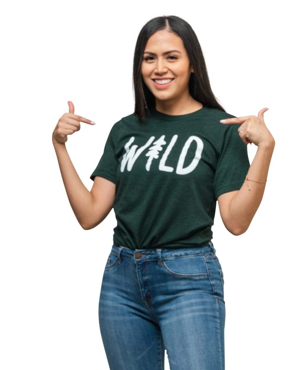 Wild Pine Unisex Tee | Heather Forest - Keep Nature Wild
