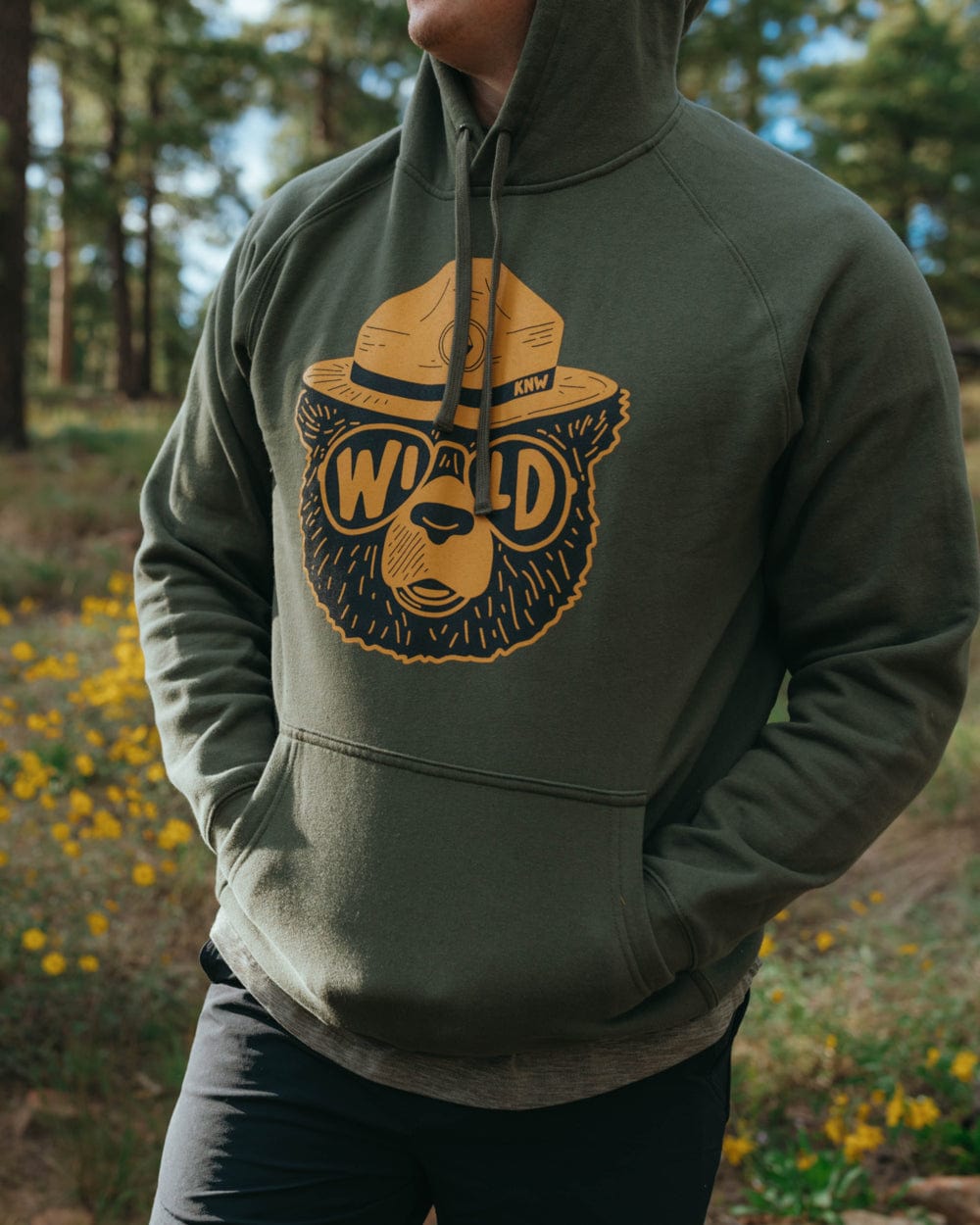 Wildbear Pullover Hoodie | Olive