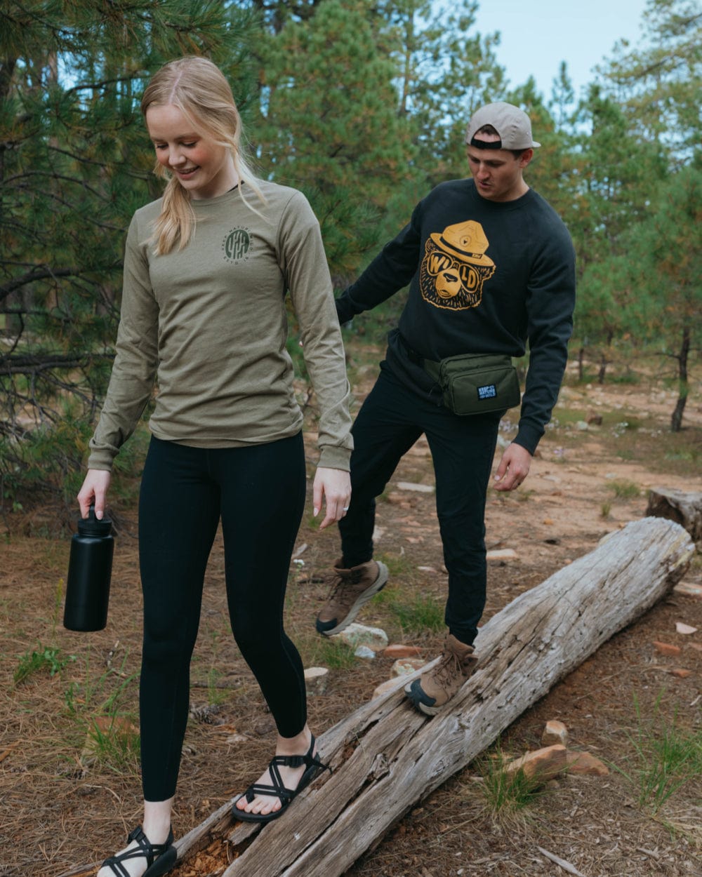 Wildbear Crewneck Sweatshirt | Coal