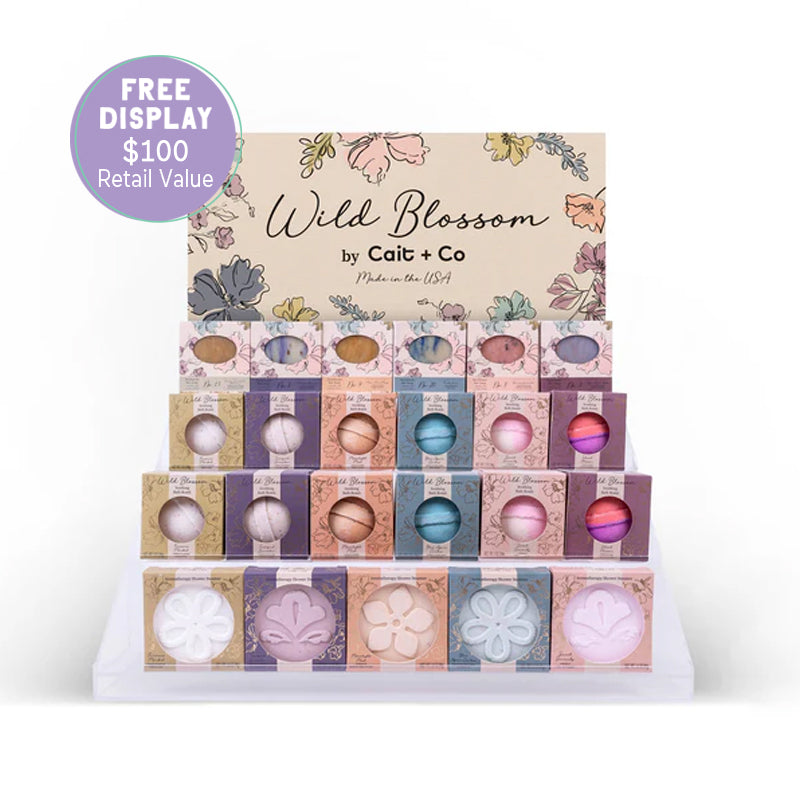 Wild Blossom Tiered Display Deal: Mixed Assortment