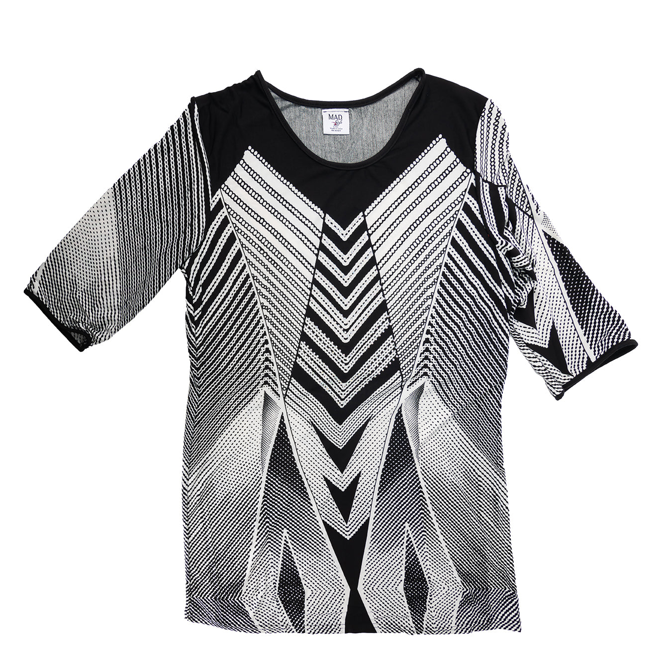 Pink Angled Hem Tunic L-XL
