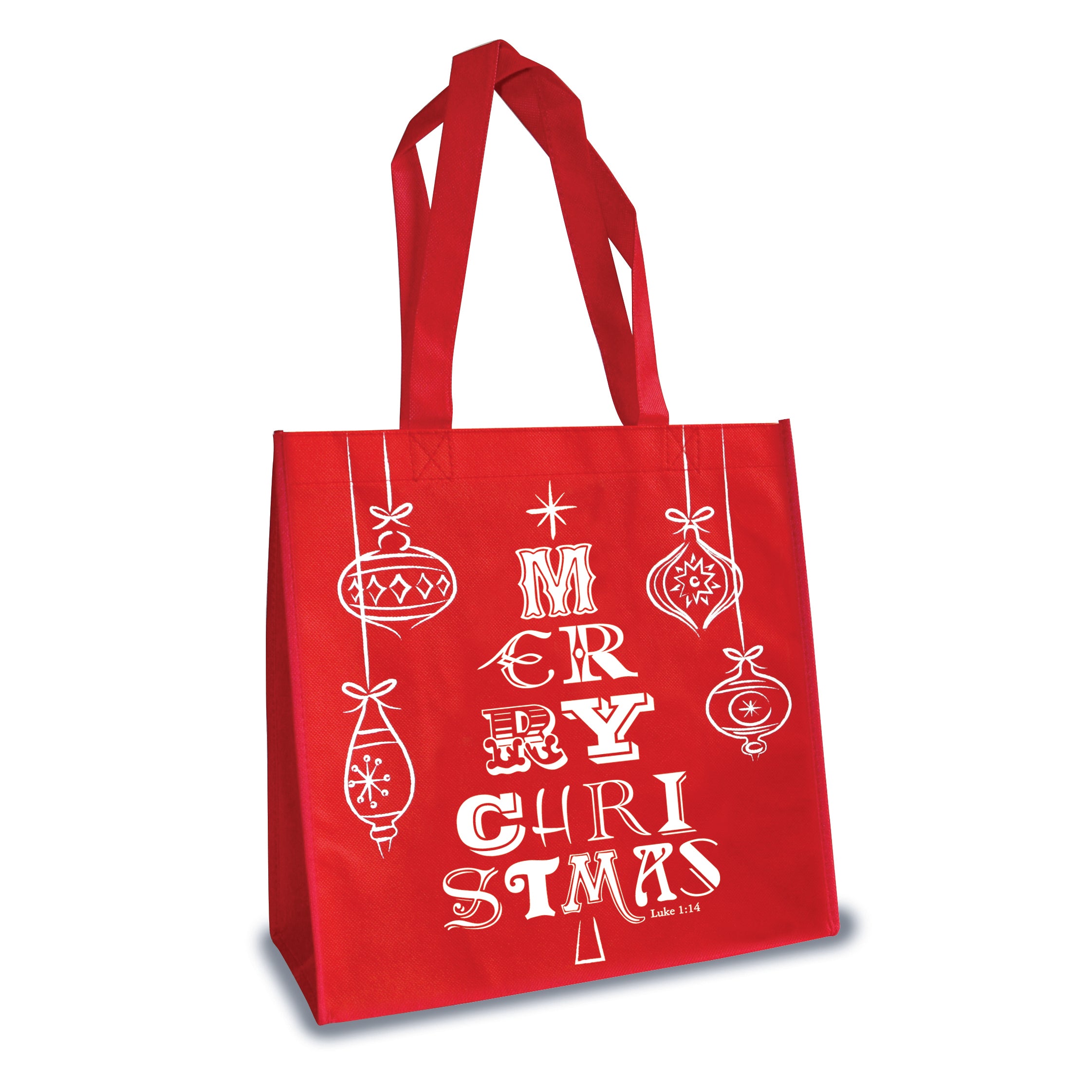 Eco Tote: Merry Christmas Tree