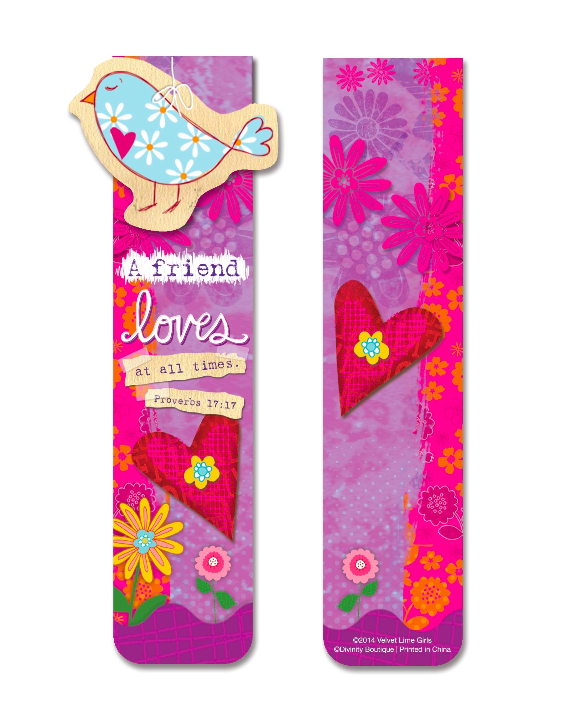 Magnetic Bookmark base is 1. 5" wide x 6. 5" tall. Fold-over tops vary in size. Strong magnet to hold your bookmark in place. Packaged on a peghol header card. Features scripture. Material: Magnet.