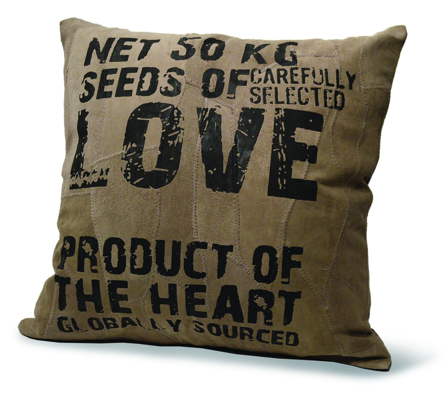 Divinity Boutique Recycled Leather Pillow