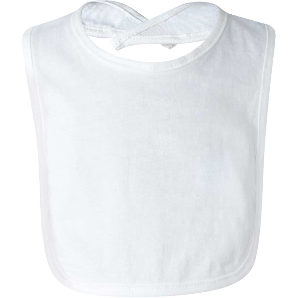 M2O: Jersey Infant Bib White