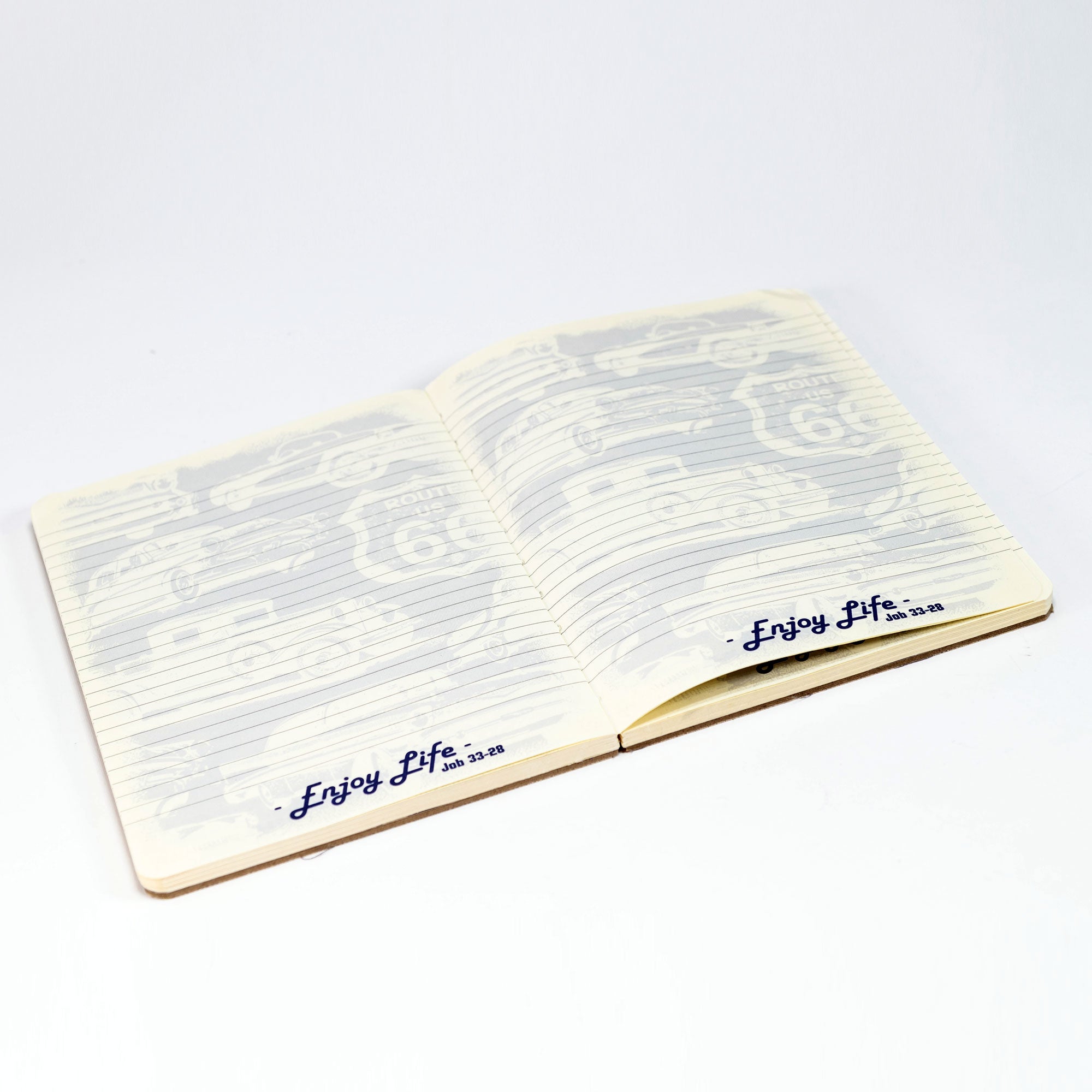 God's Garage: Canvas Journal, Enjoy Life