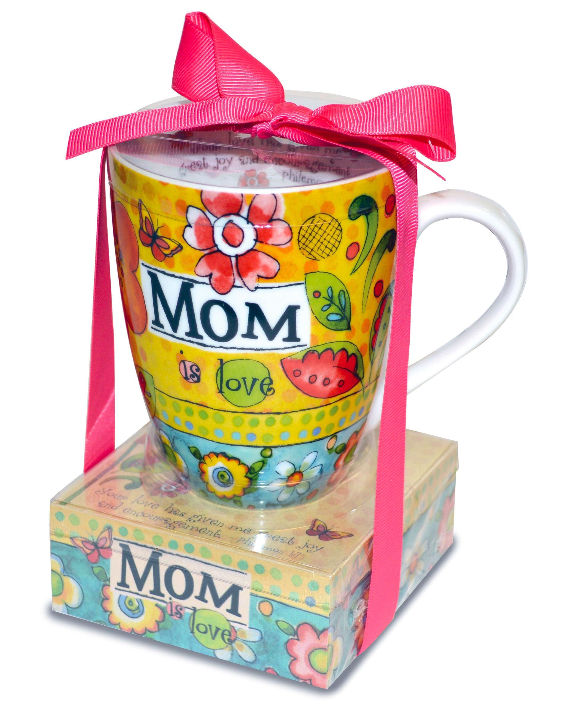 Our mug and note gift set is a cute and functional gift for the extra special people in your life! Gift set includes a 12 oz mug that is dishwasher and microwave safe and a matching 3.75" x 1.5" notepad, packaged together with a decorative ribbon. Features scripture. Material: Ceramic/Paper.