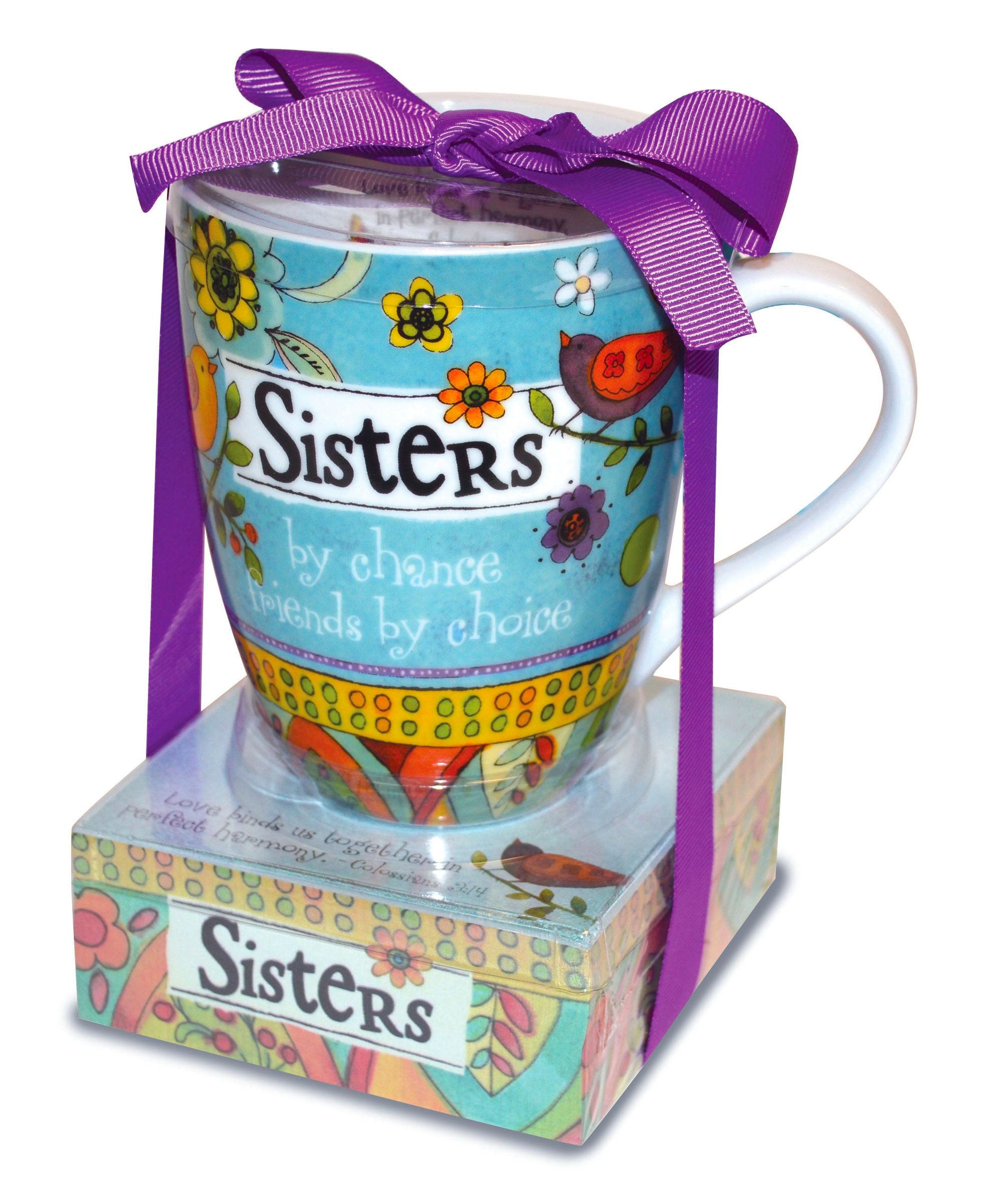 Our mug and note gift set is a cute and functional gift for the extra special people in your life! Gift set includes a 12 oz mug that is dishwasher and microwave safe and a matching 3.75" x 1.5" notepad, packaged together with a decorative ribbon. Features scripture. Material: Ceramic/Paper.