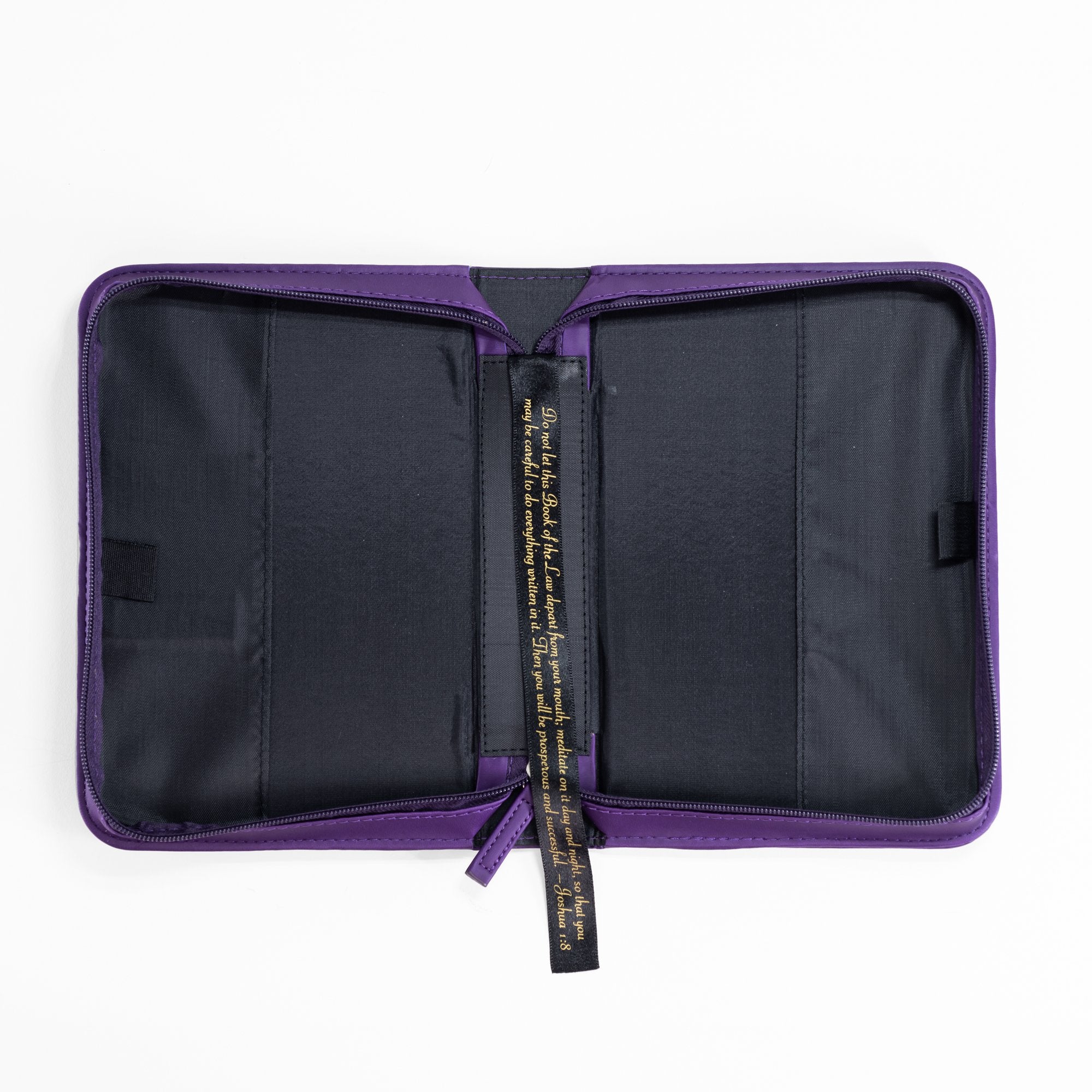 Divine Details: Bible Cover - Teal & Purple God Saw - Genesis 1:31