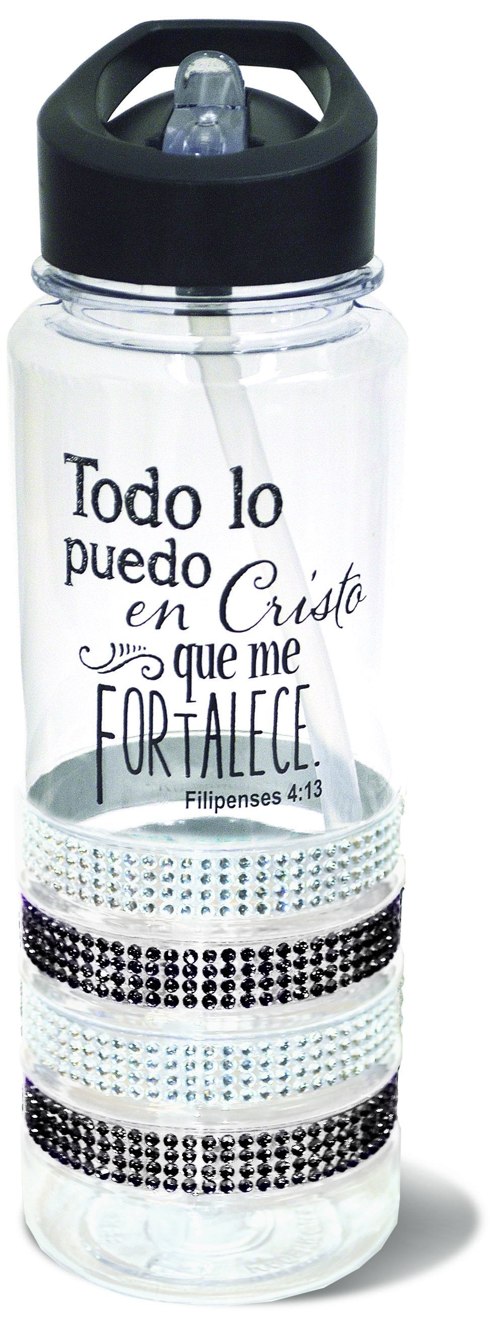 Divinity Boutique Spanish Black Gem Water Bottle