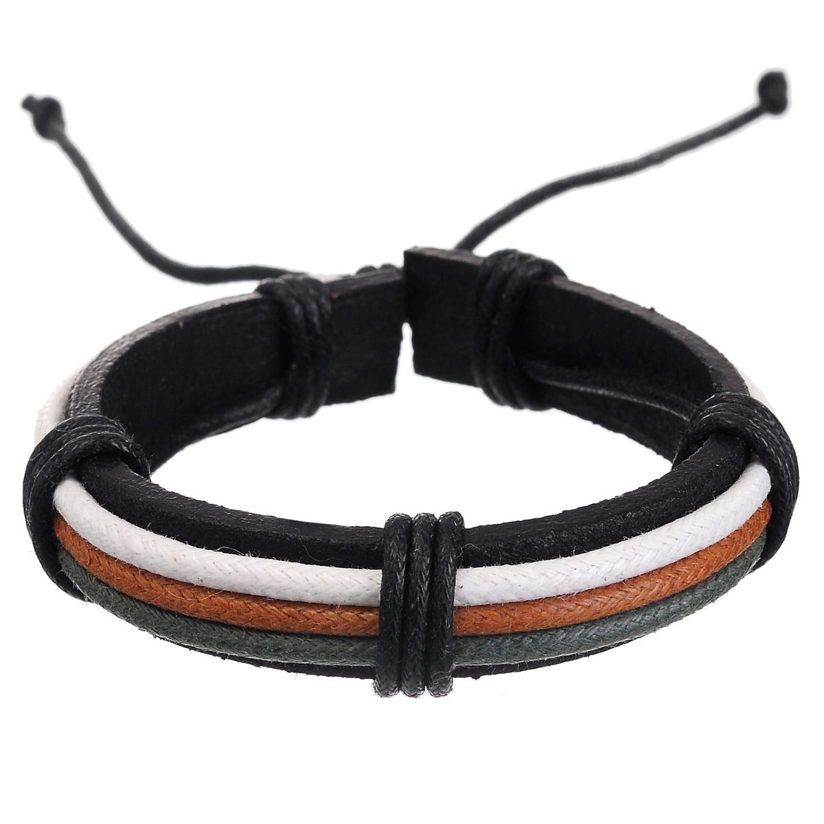 MM Leather Bracelets - Adjustable