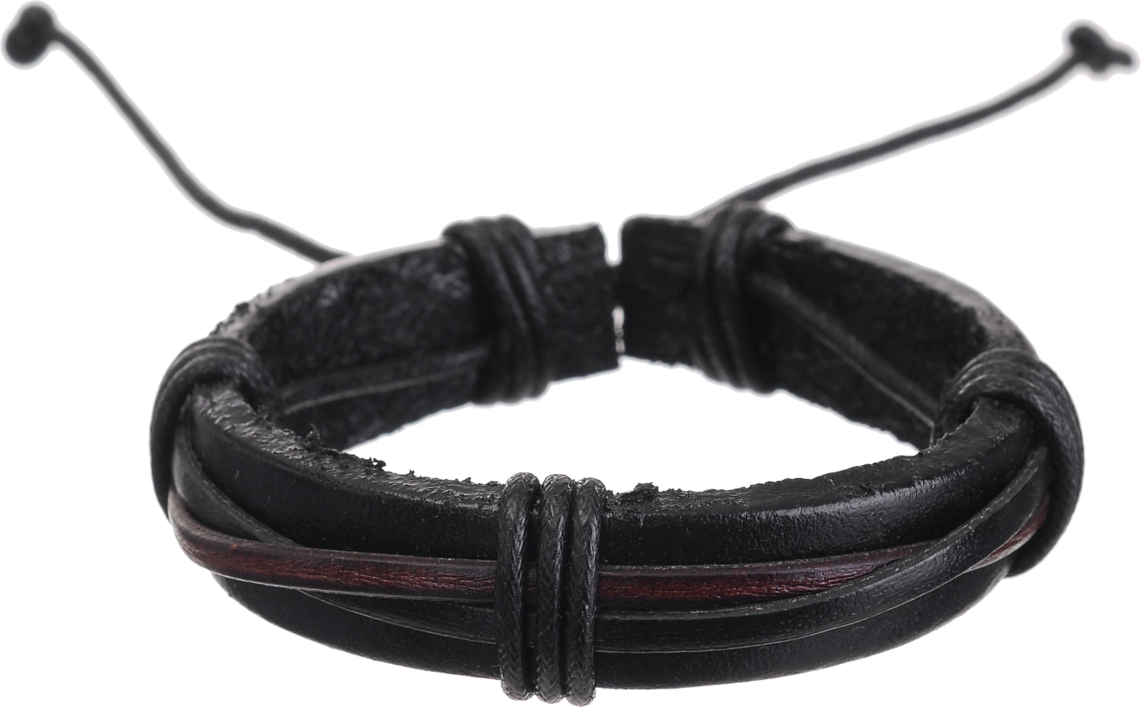 MM Leather Bracelets - Adjustable