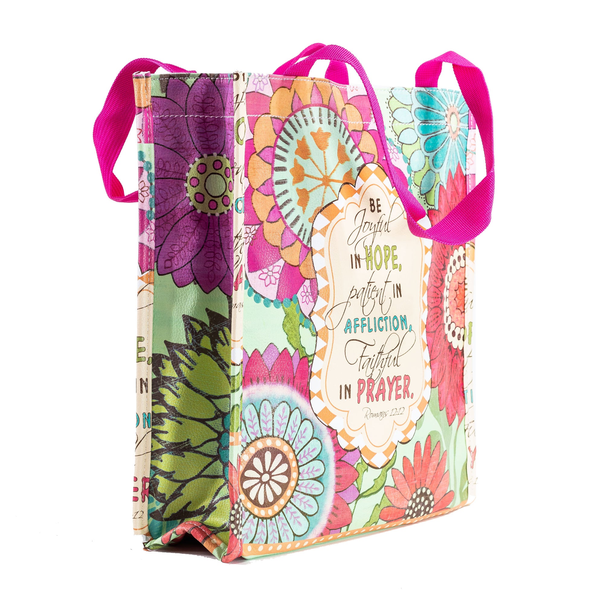 Bible Study Tote : Joyful Flower