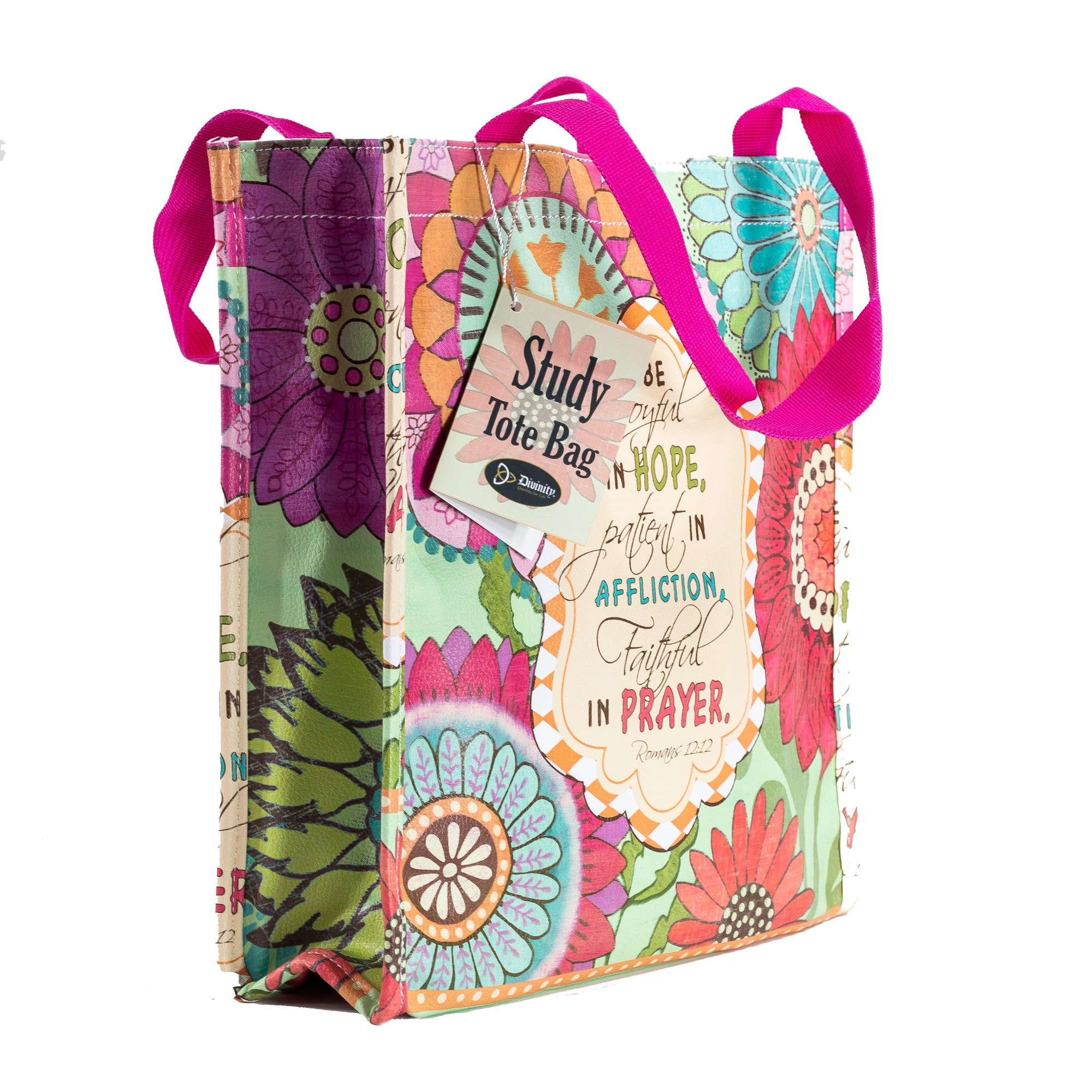 Bible Study Tote : Joyful Flower