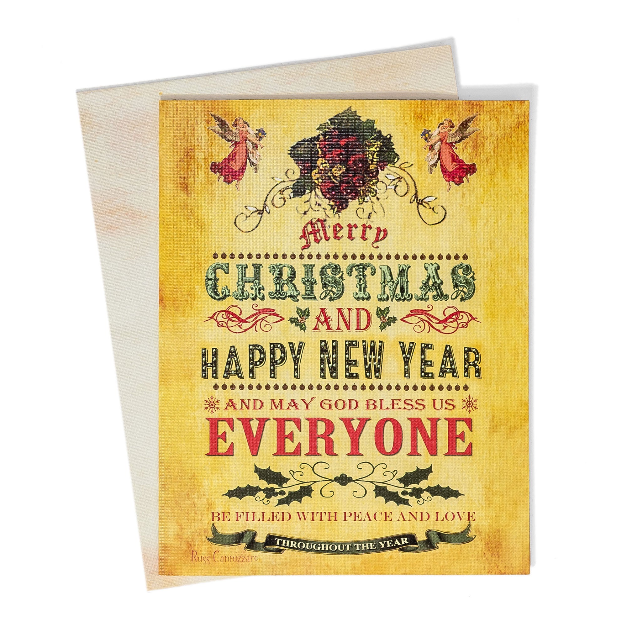 Boxed Christmas Cards: Merry Christmas and Happy New Year