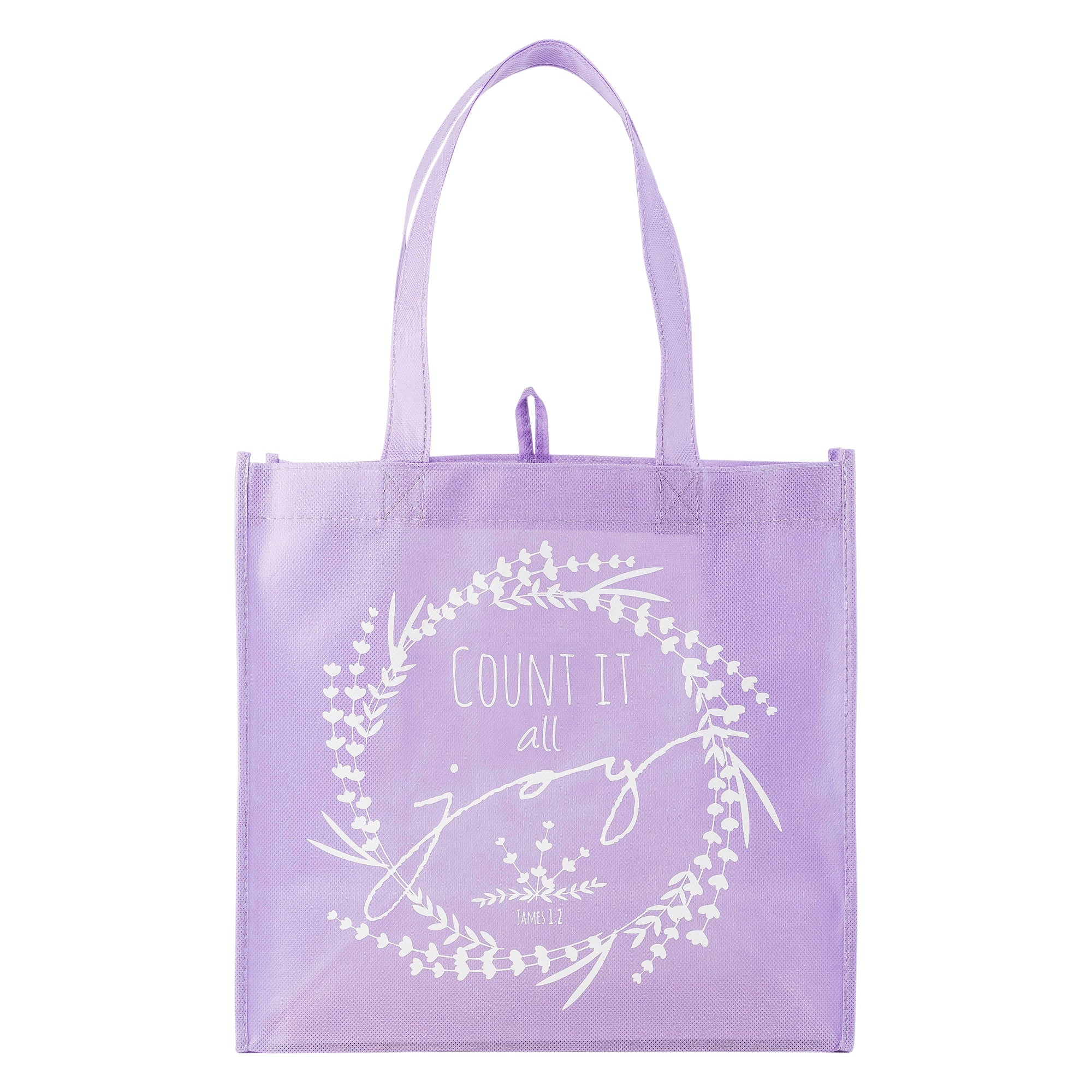 Eco Tote: Light Purple Count It