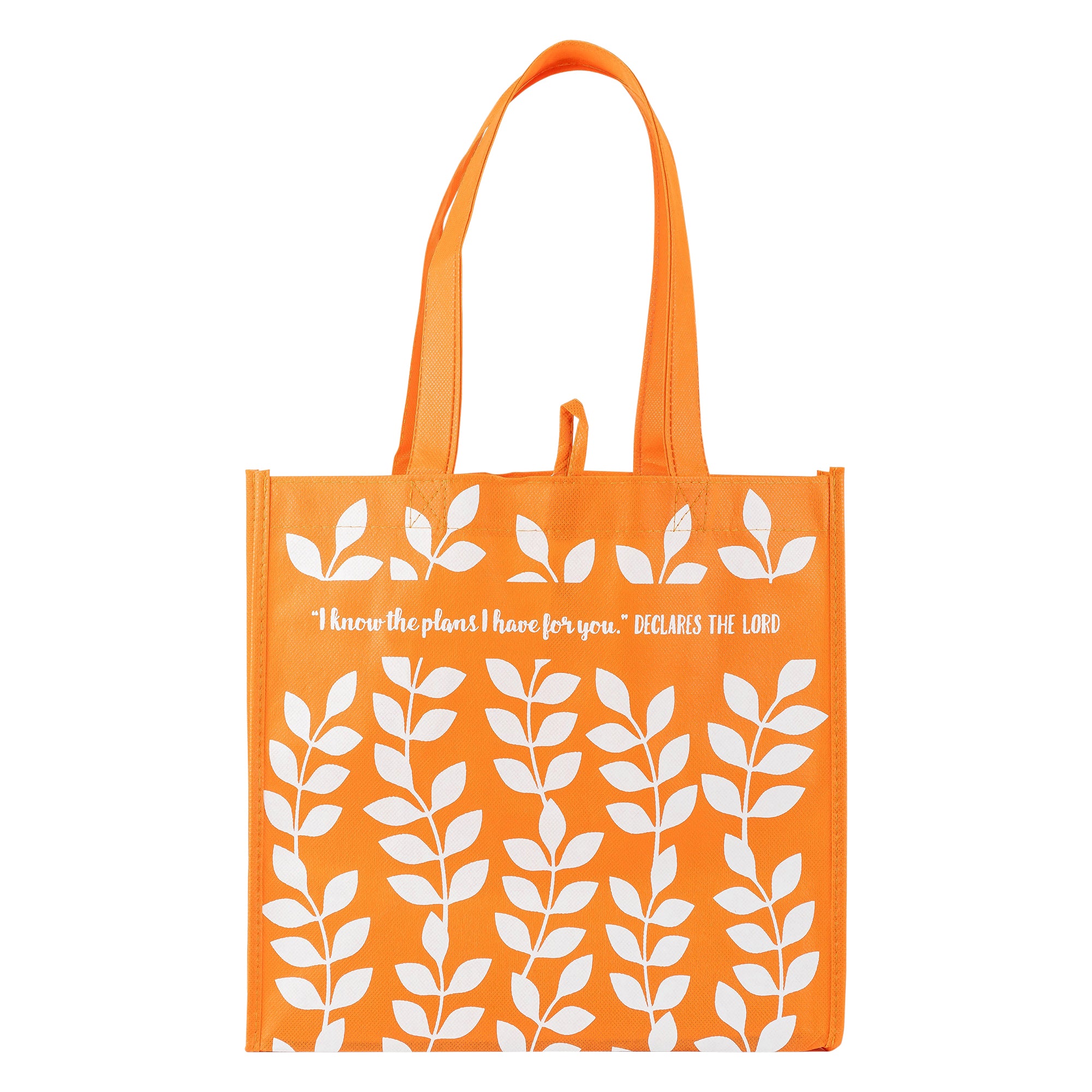 Eco Tote: Orange I Know The Plans