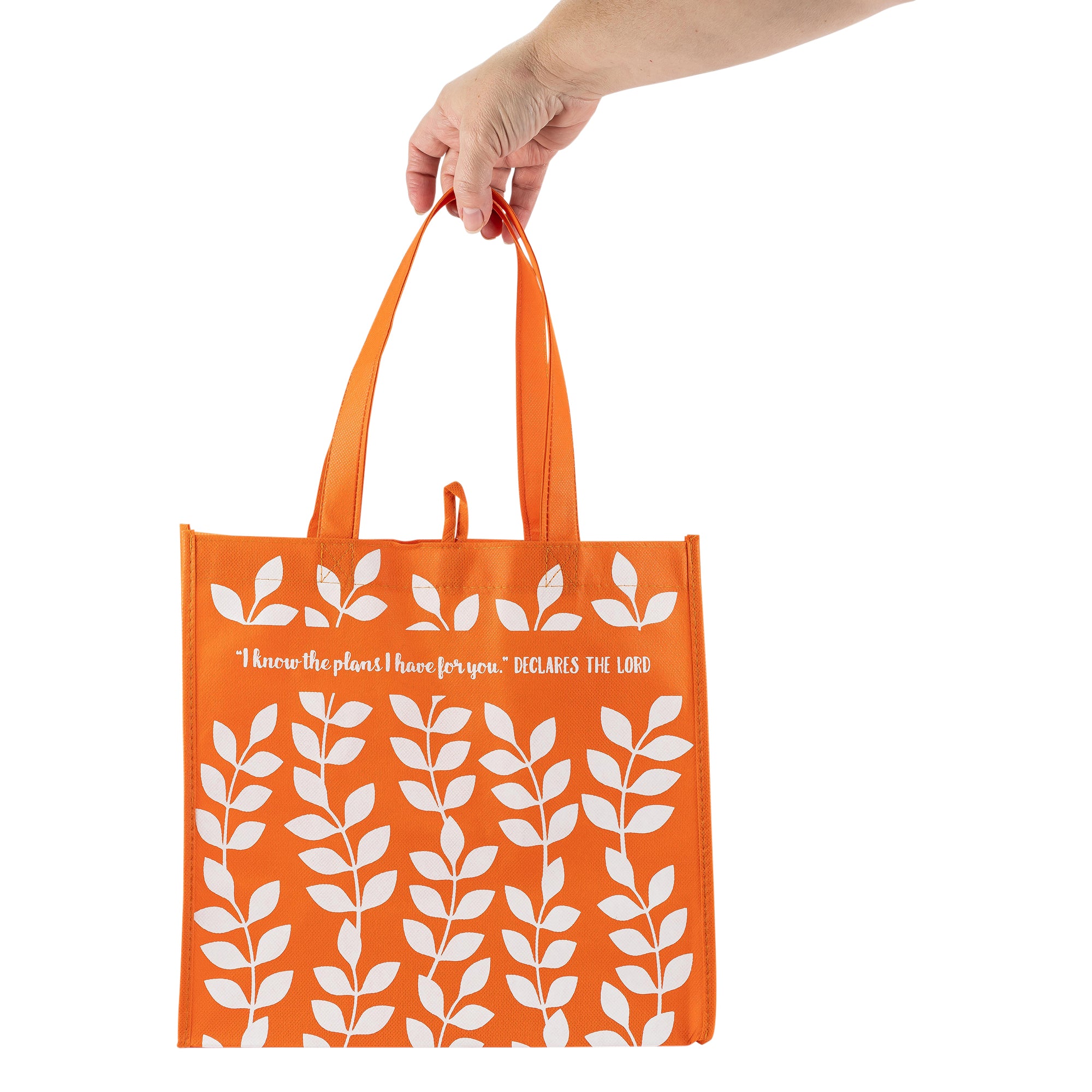 Eco Tote: Orange I Know The Plans