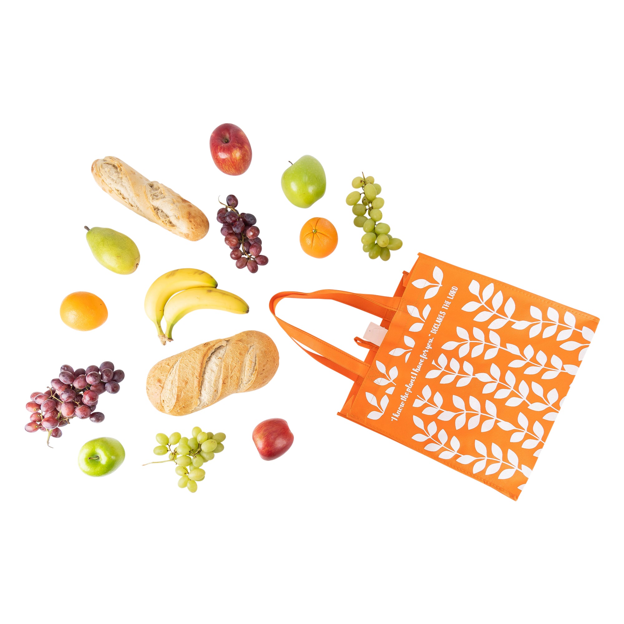 Eco Tote: Orange I Know The Plans