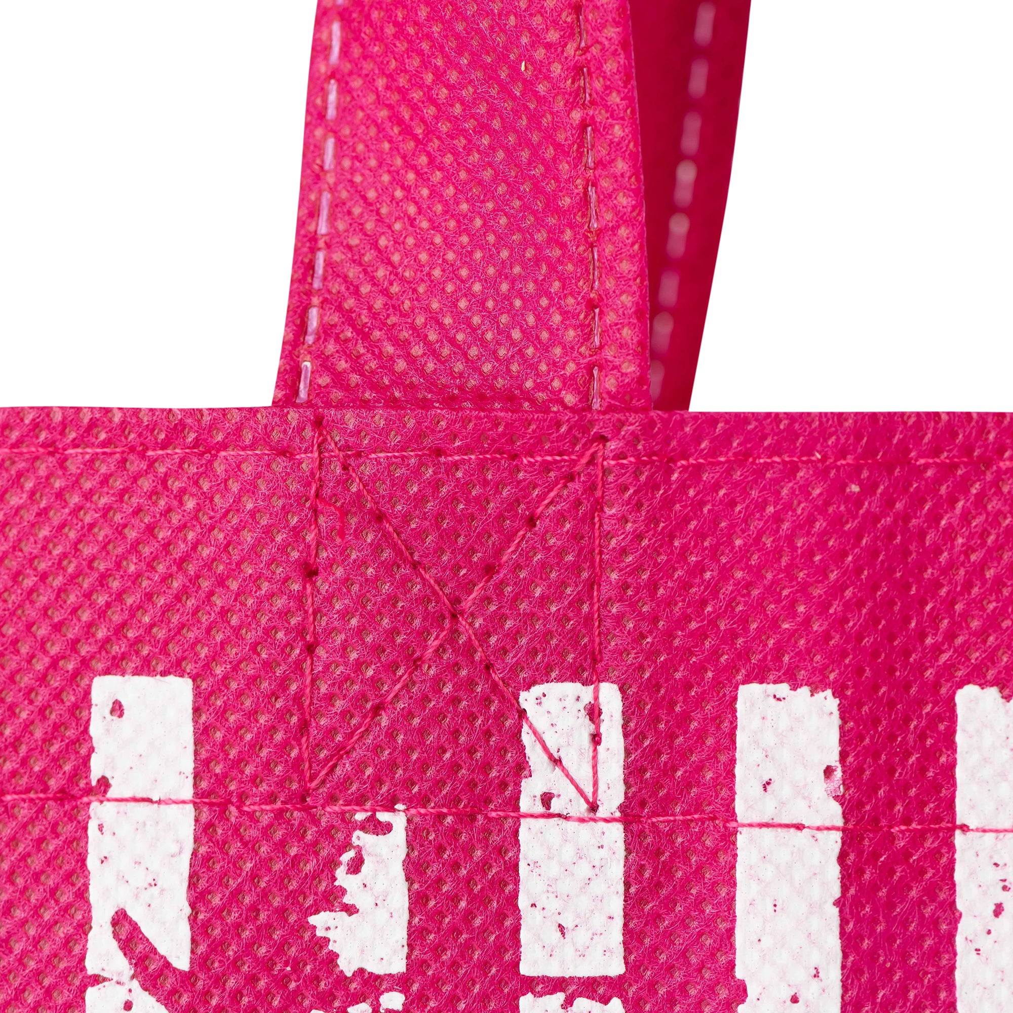 Eco Tote: Pink His Love Endures