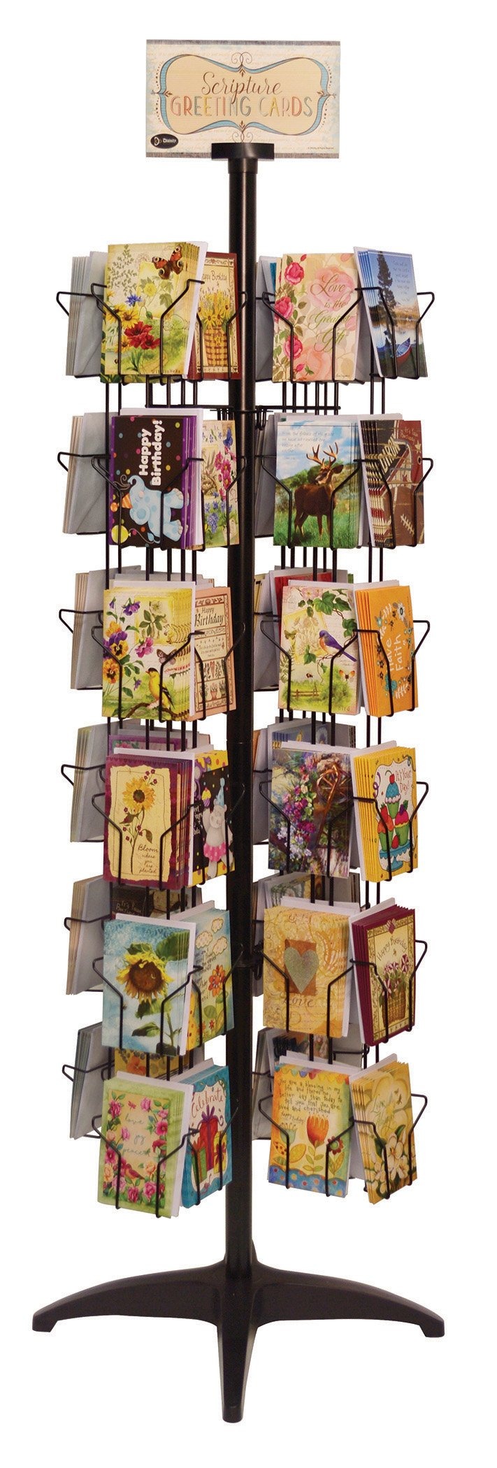 Divinity Boutique Single Cards: Preloaded Display 1200 Single Cards + Free Floor Display Rack