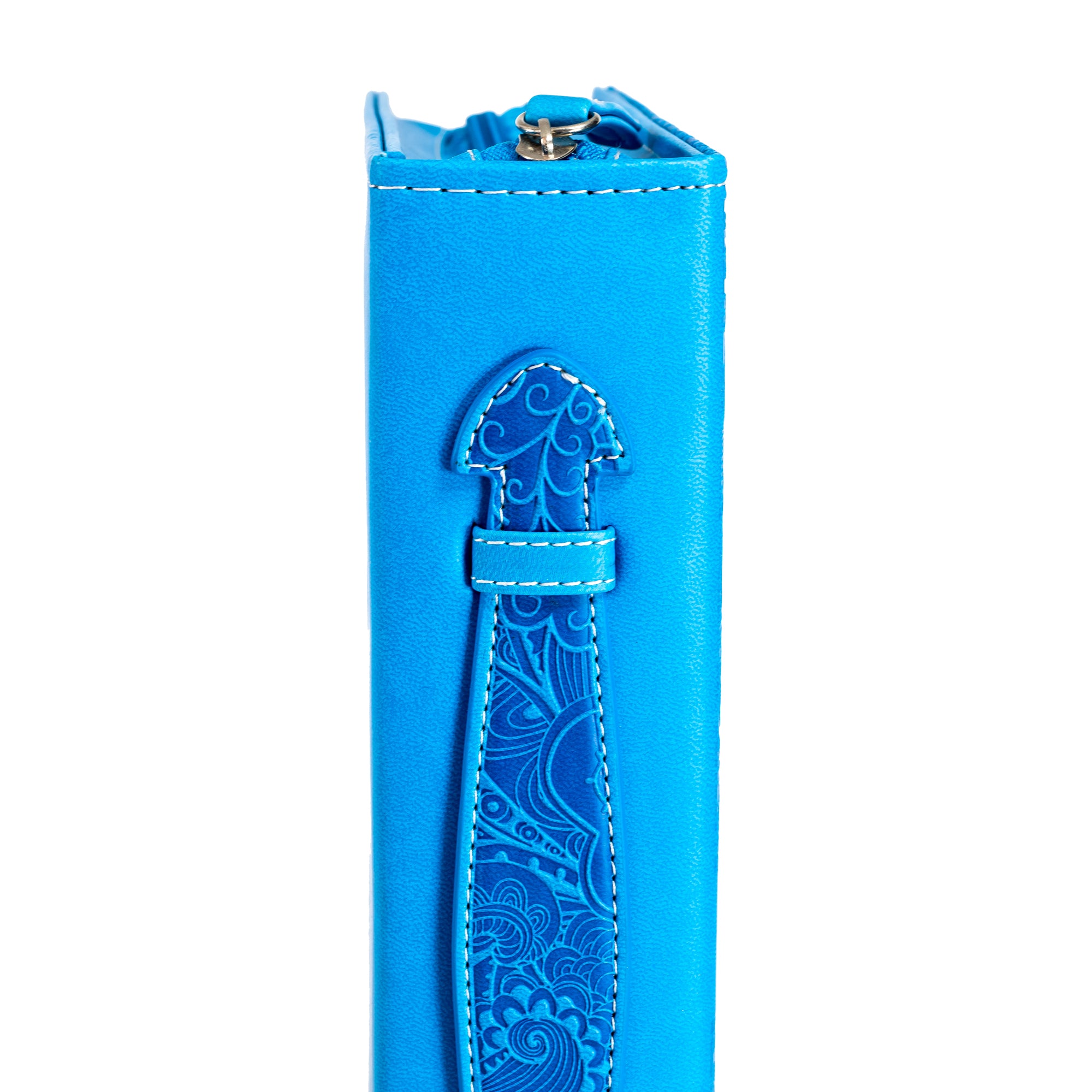 Divine Details: Bible Cover Blue - Grace And Peace