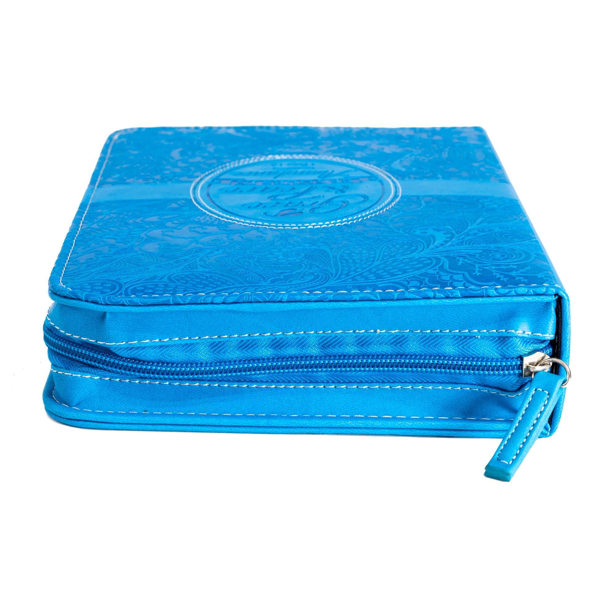 Divine Details: Bible Cover Blue - Grace And Peace