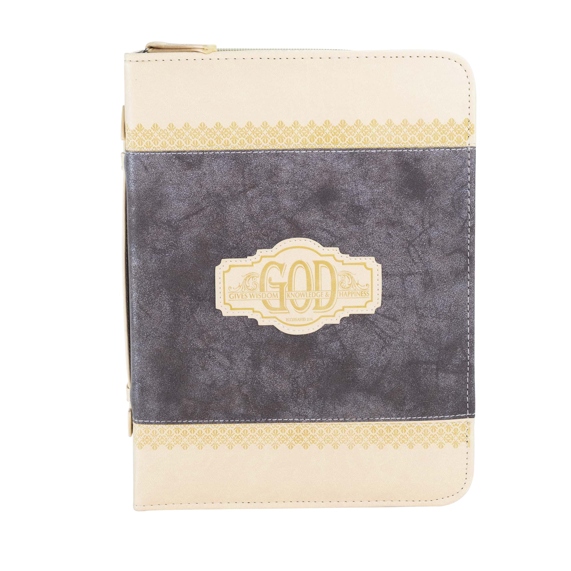 Divine Details: Bible Cover Brown - God Gives Wisdom
