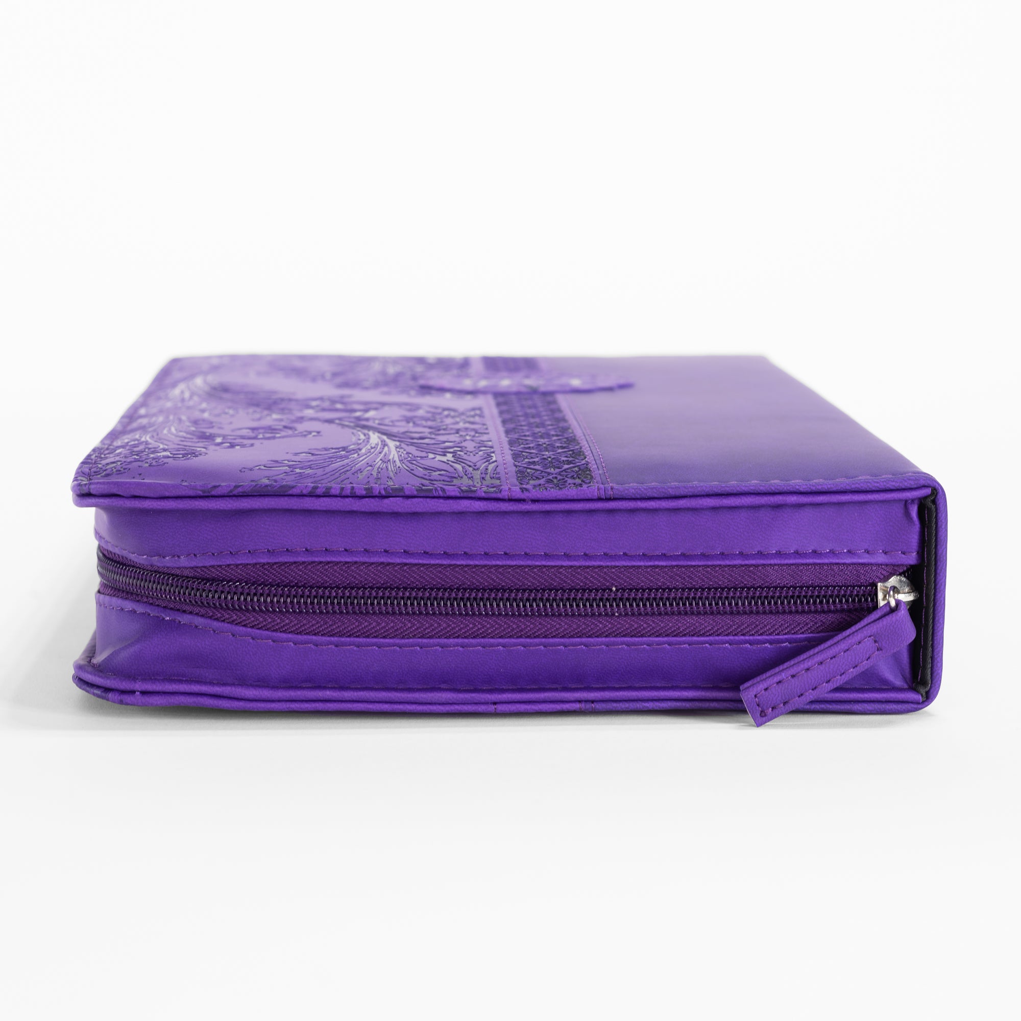 Divine Details: Bible Cover - Purple Faith - 2 Corinthians 5:7