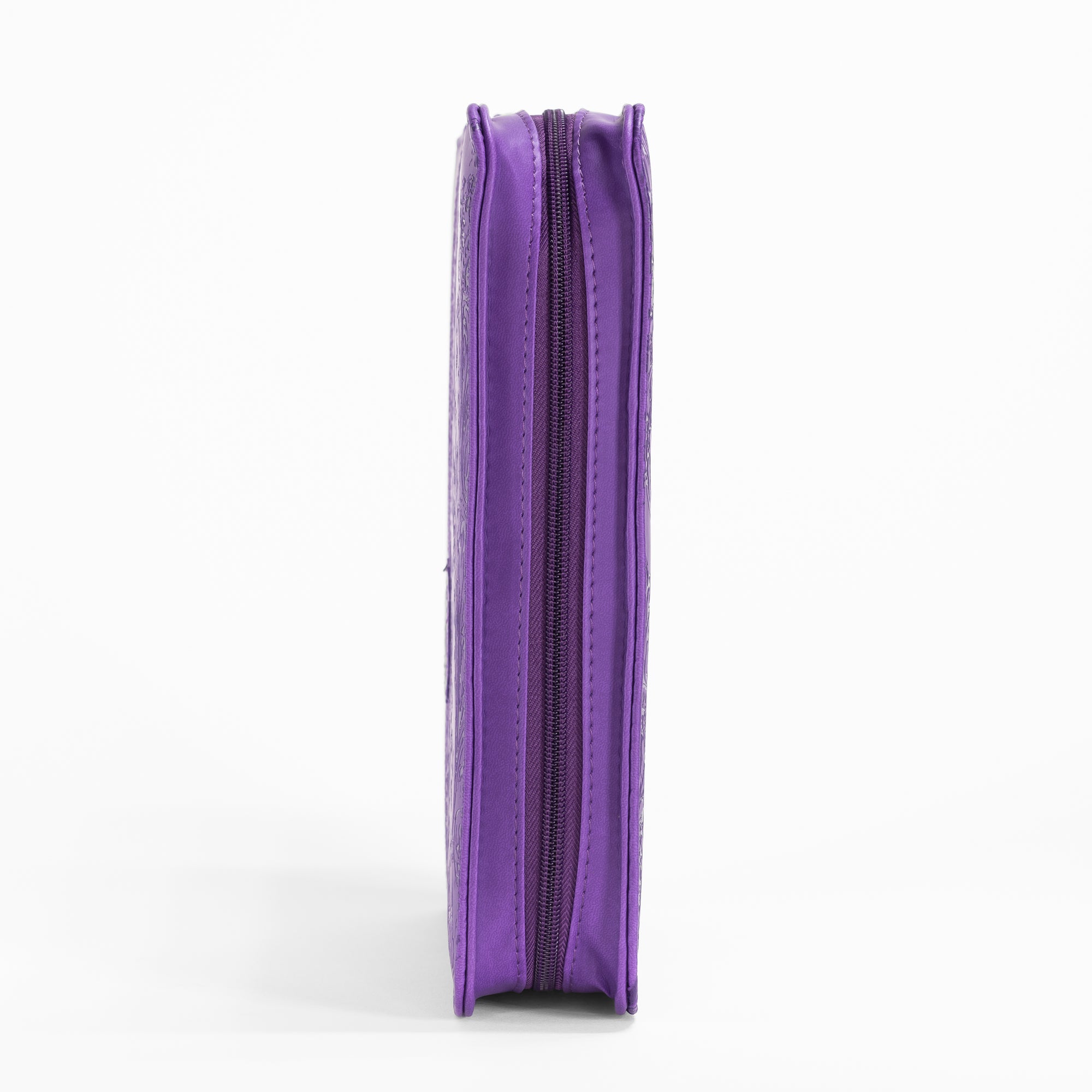 Divine Details: Bible Cover - Purple Faith - 2 Corinthians 5:7