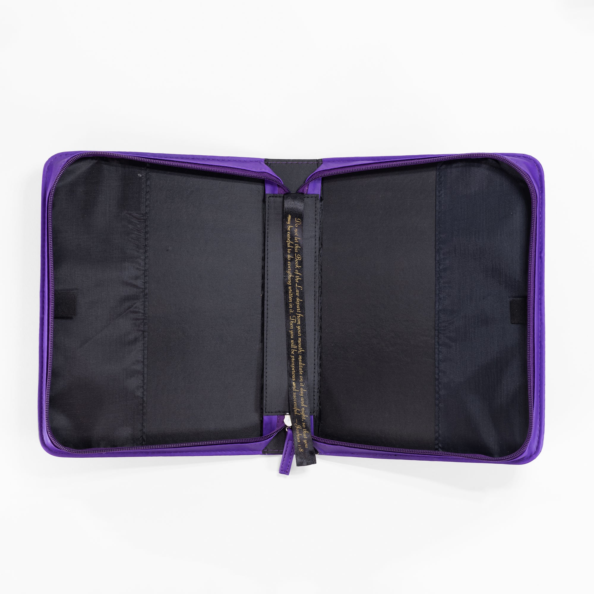 Divine Details: Bible Cover - Purple Faith - 2 Corinthians 5:7