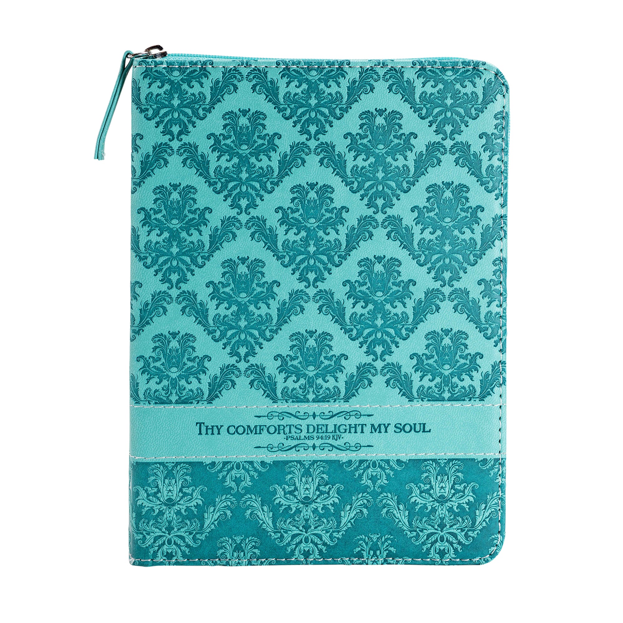 Divine Details: Zippered Journal Teal Green - Thy Comforts