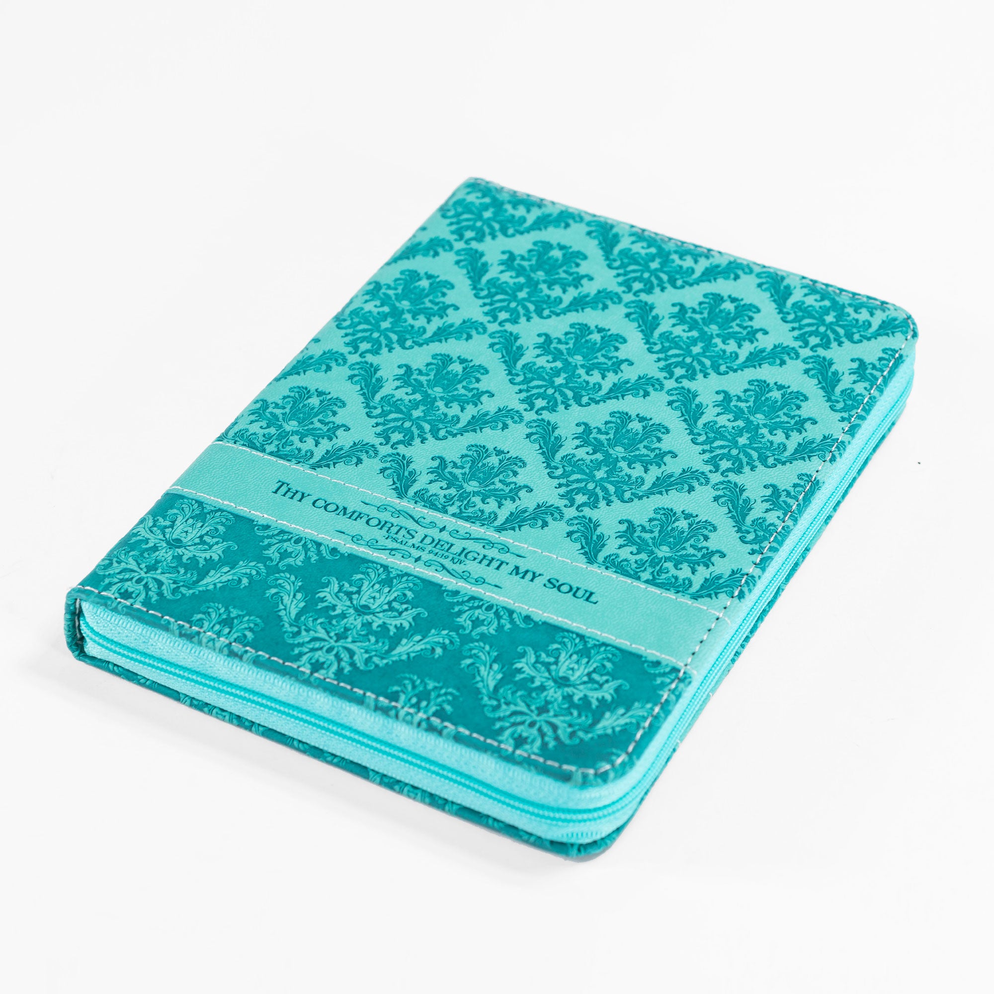 Divine Details: Zippered Journal Teal Green - Thy Comforts