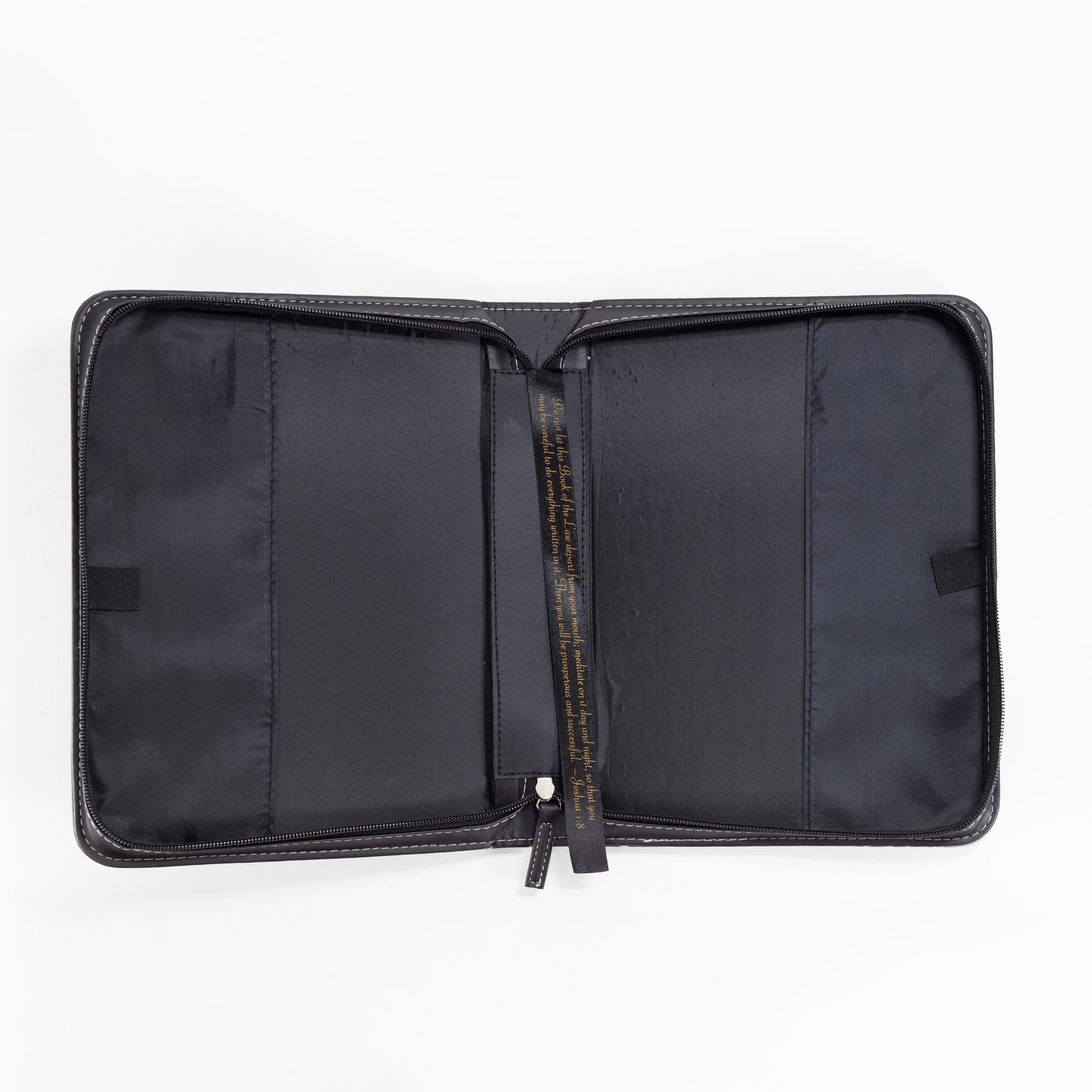 Divine Details: Bible Cover - Black And Gold Faith Love Amazing Grace