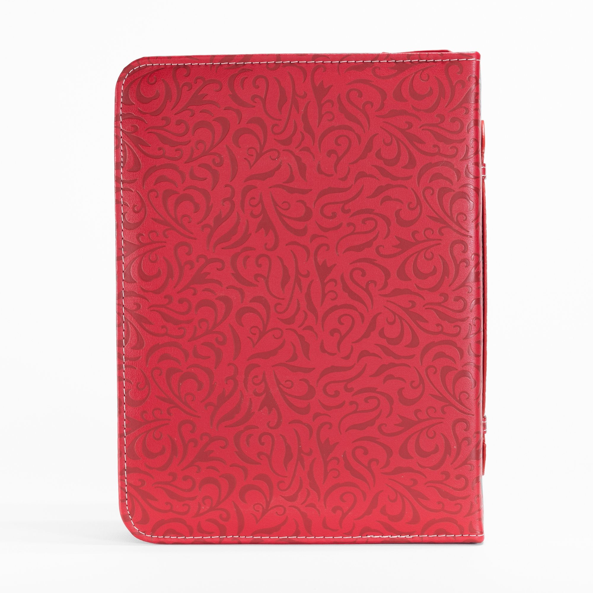 Divine Details: Bible Cover Red - Everlasting Love